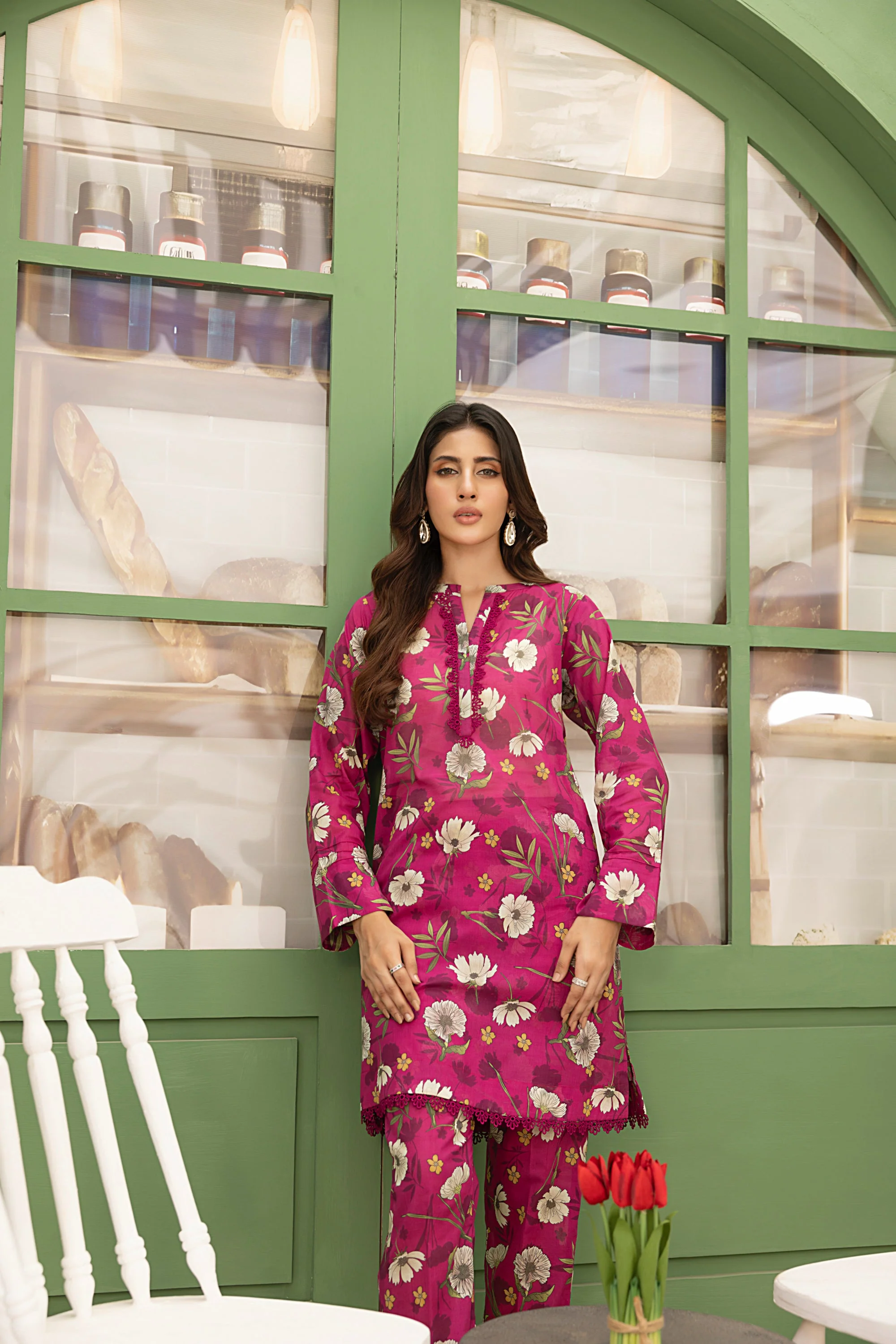 02 Piece Ready to wear Printed Shirt & Trouser 3 02 Piece Ready to wear Printed Shirt & Trouser