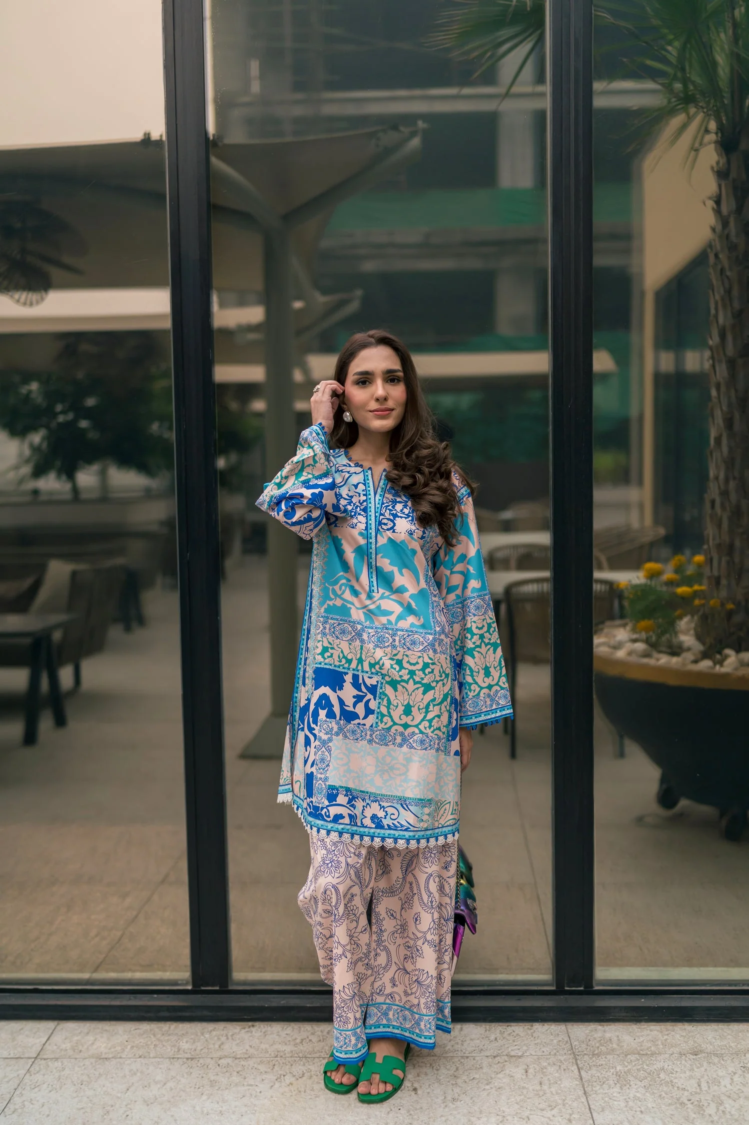 02 Piece Ready to wear Printed Shirt & Trouser