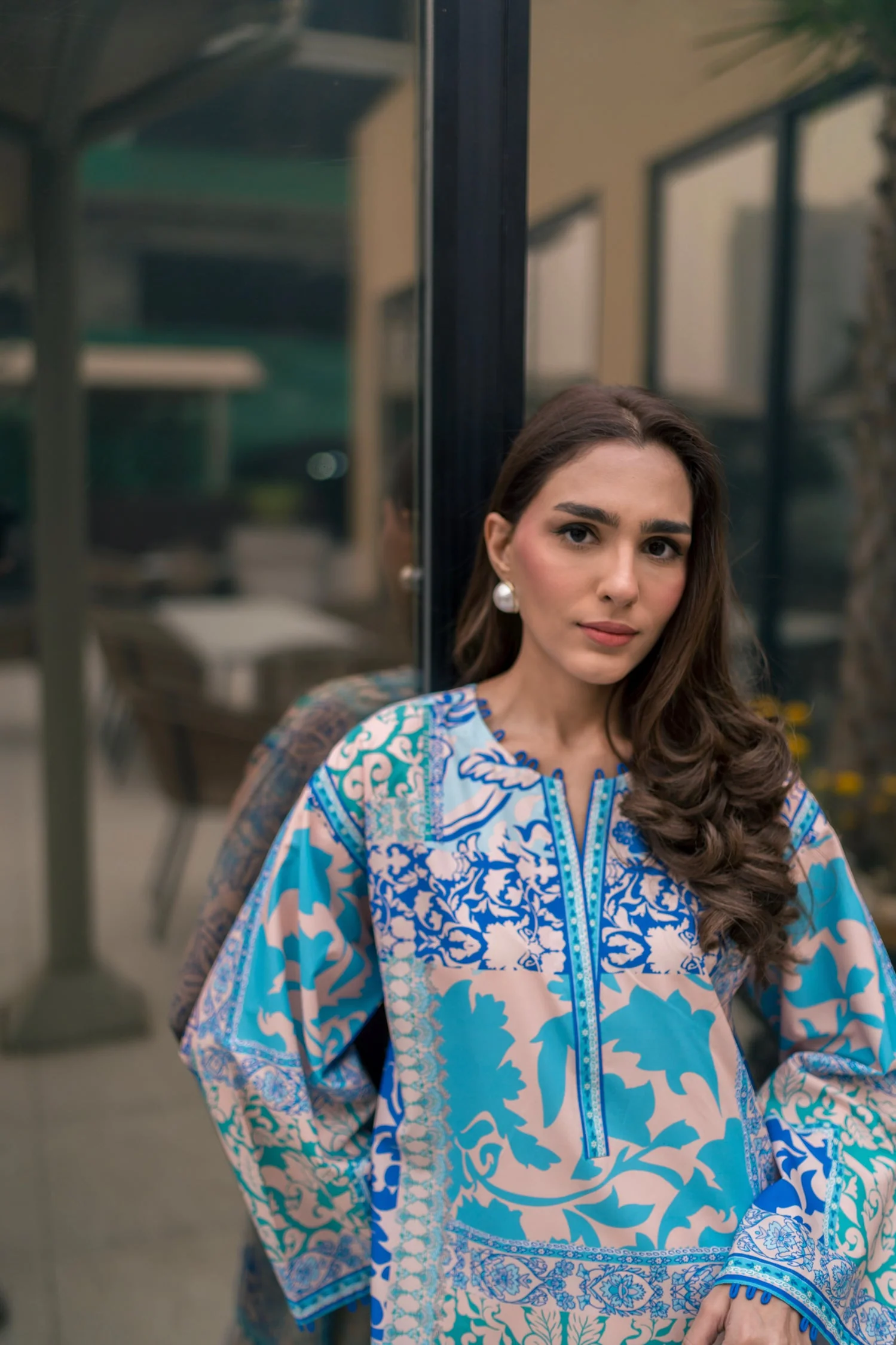 02 Piece Ready to wear Printed Shirt & Trouser