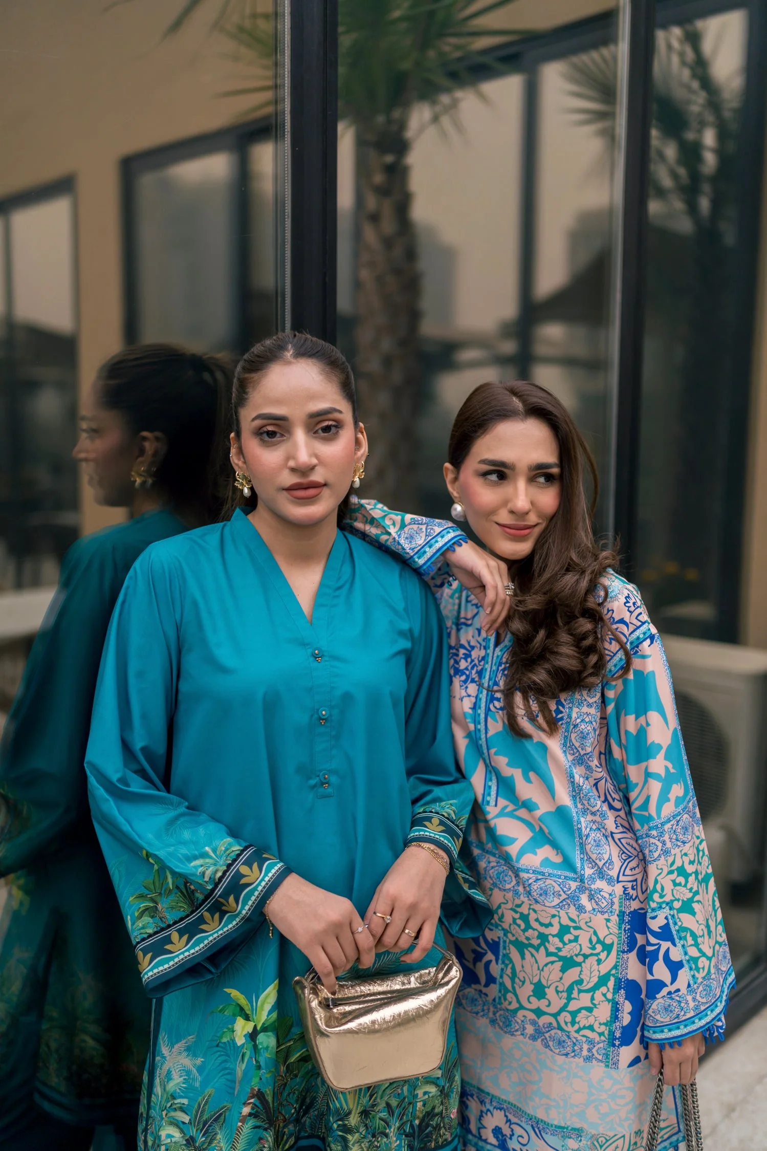 02 Piece Ready to wear Printed Shirt & Trouser