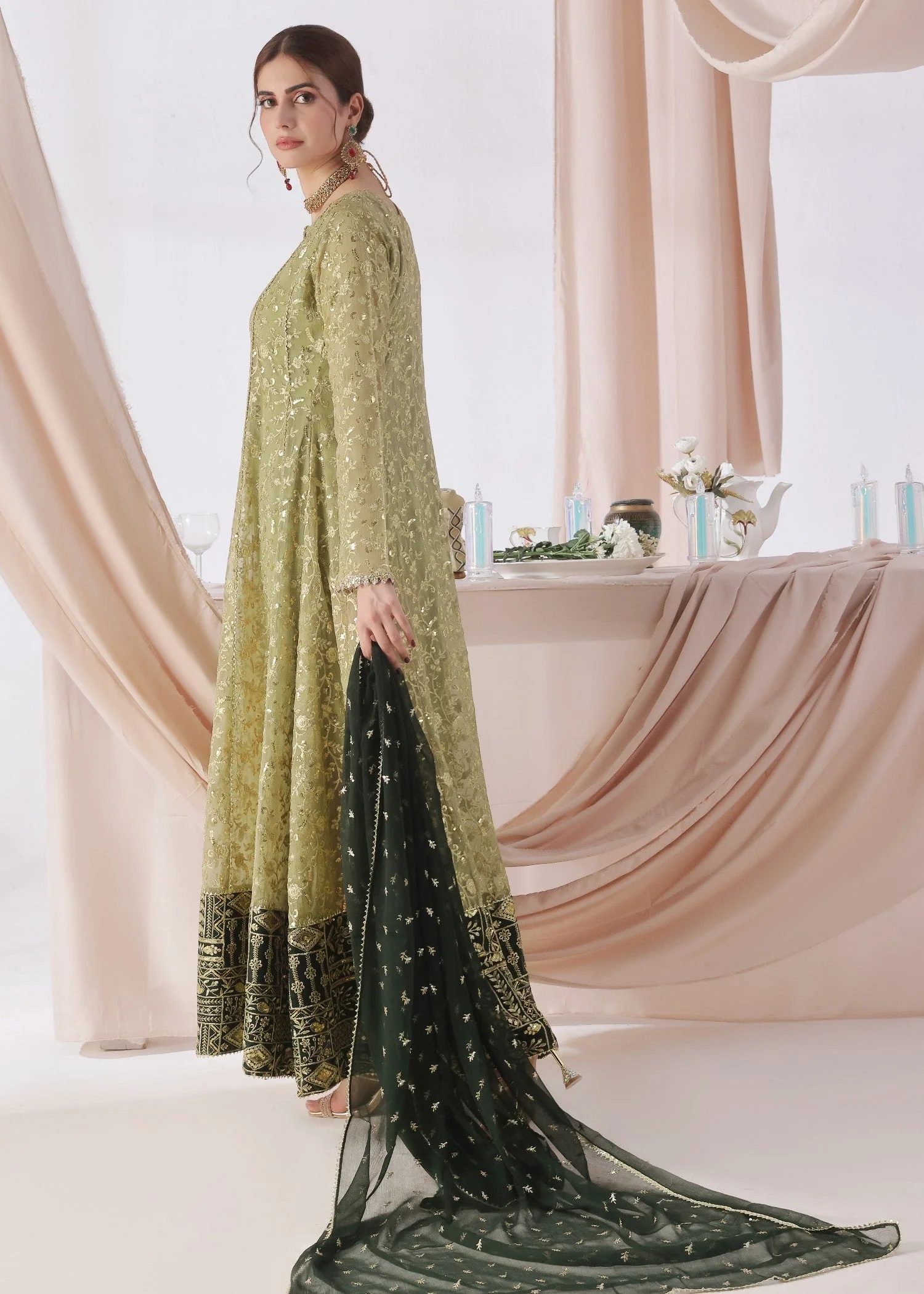 Hajra Noor - Olive 5 Hajra Noor - Olive