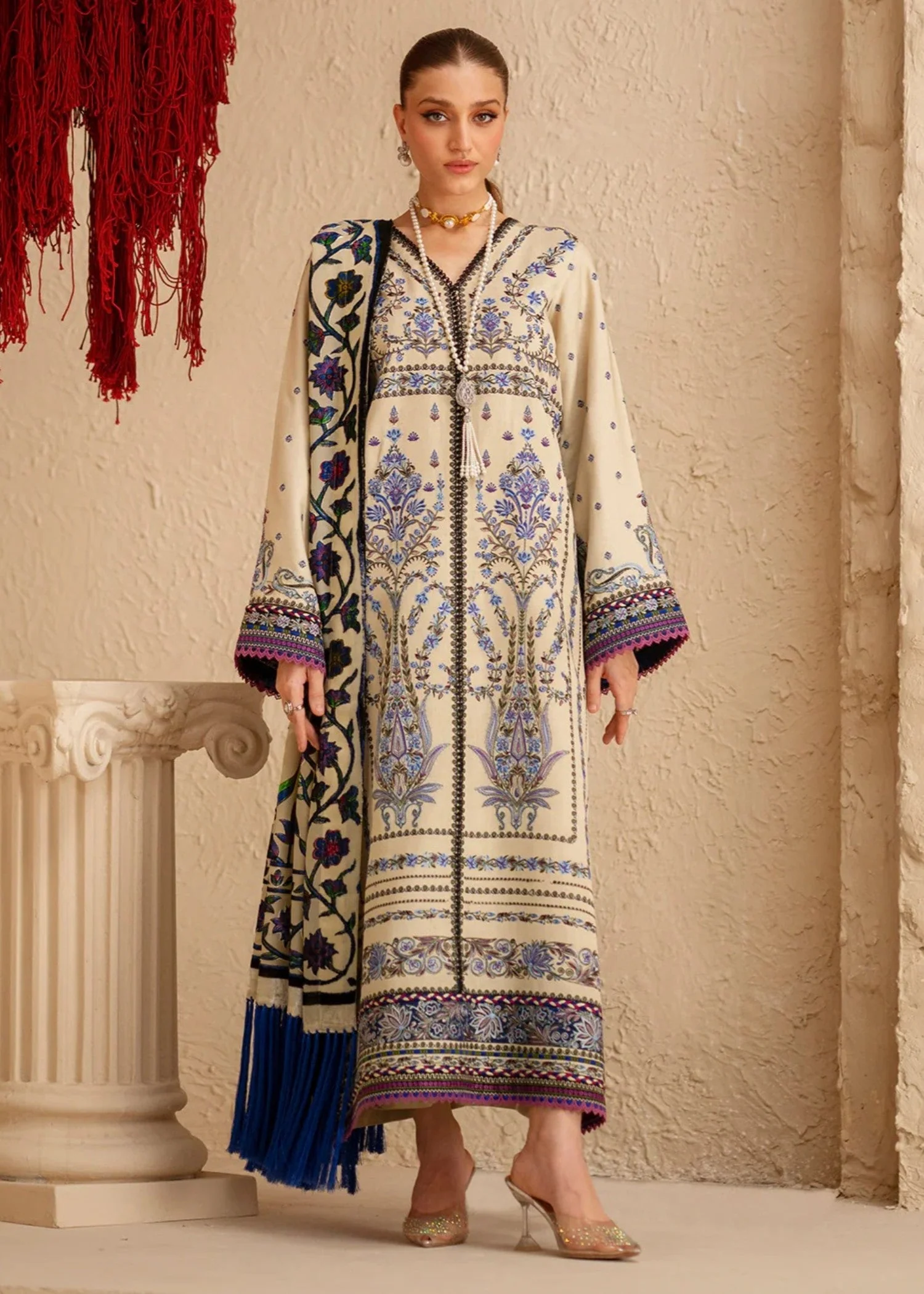 165 - B | 3 PC Kotrai Stitched