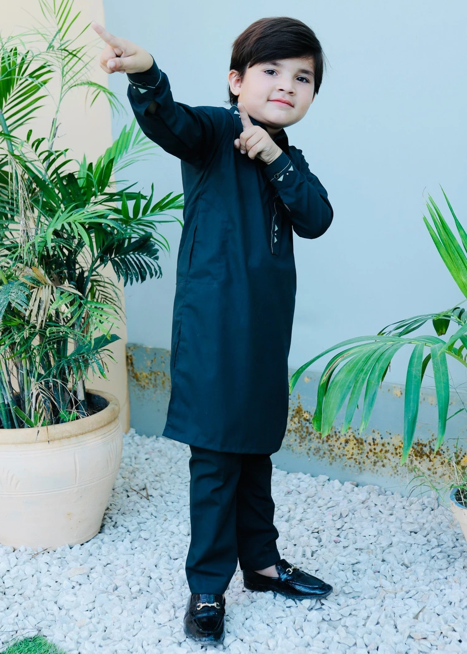 Dark Blue Kurta Trouser KT 107