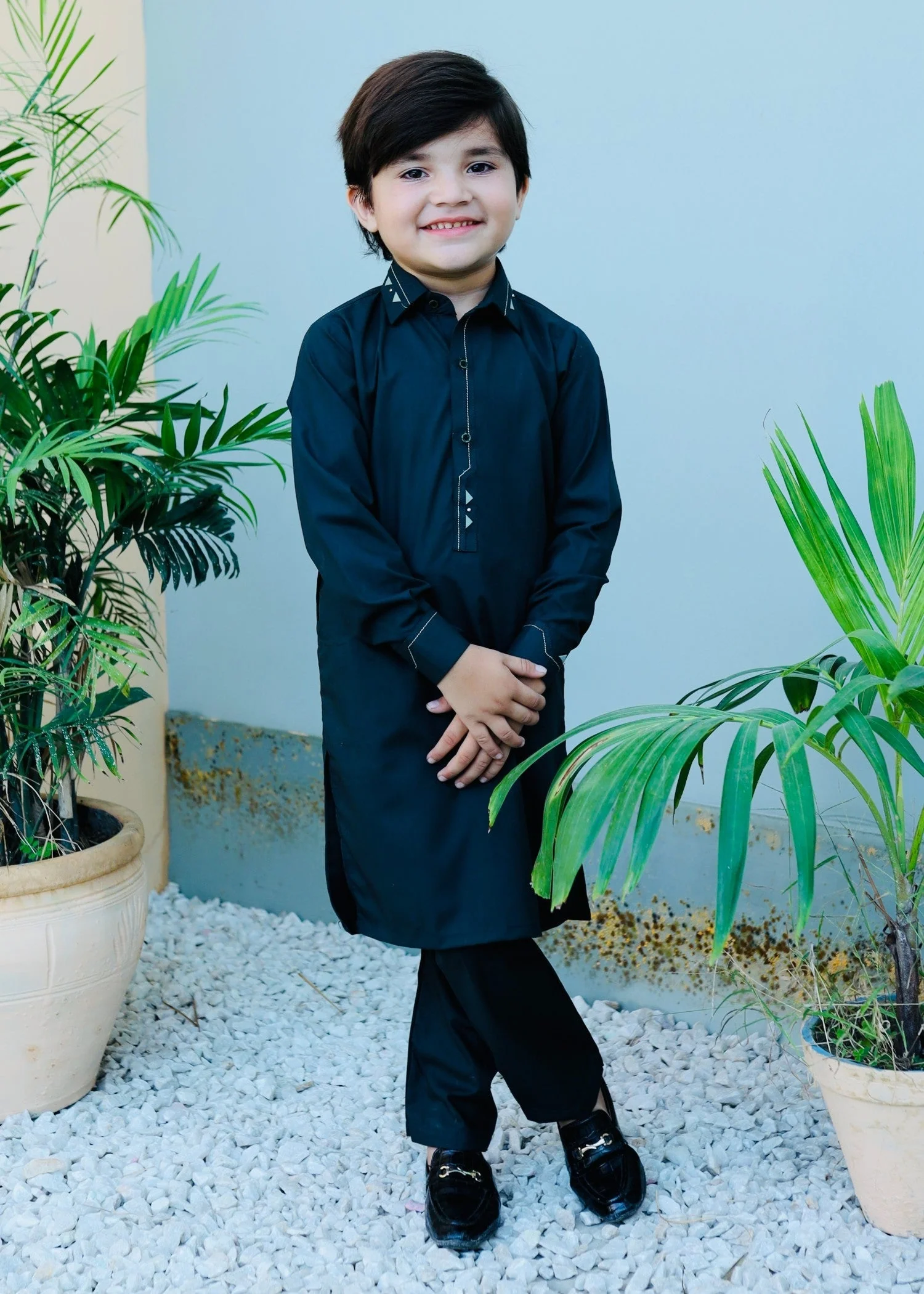 Dark Blue Kurta Trouser KT 107