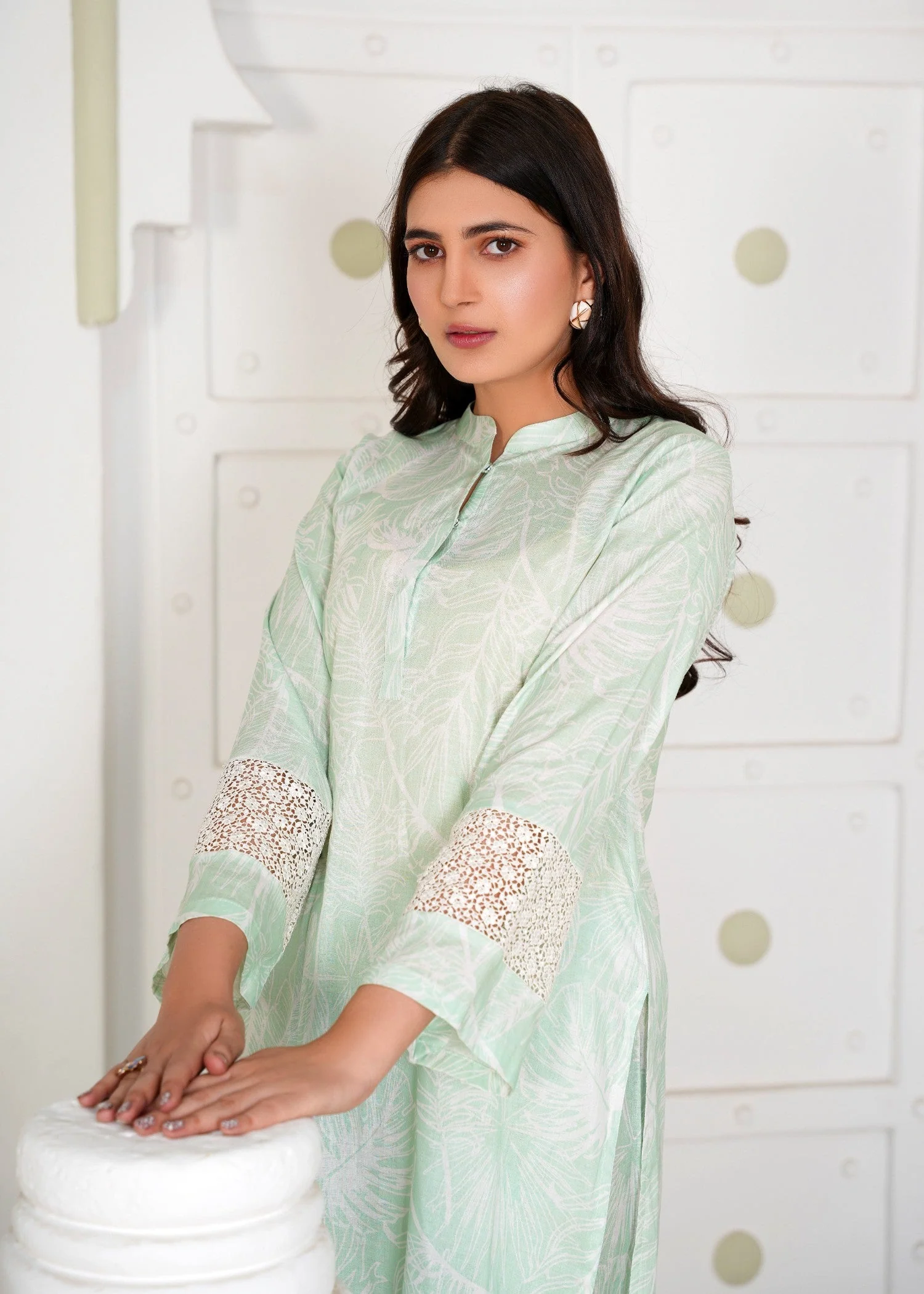 BOTANICAL PRINTED LAWN CO-ORD