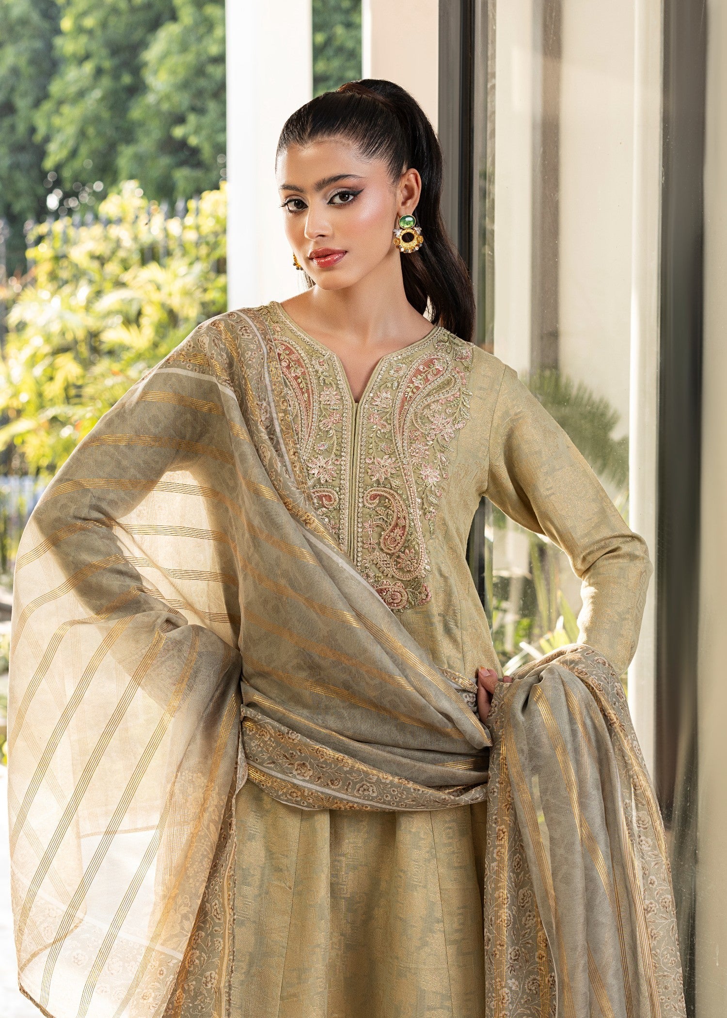 ALEEZAH - ZP-27 - CANARY GREEN