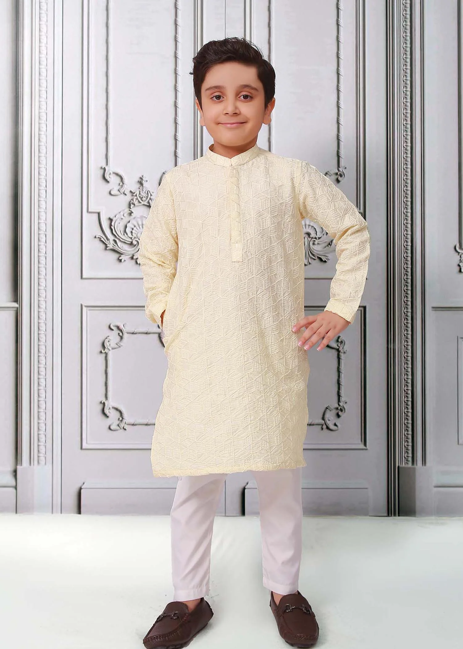 Kurta Corner - KIDS DESIGNER KURTA 124
