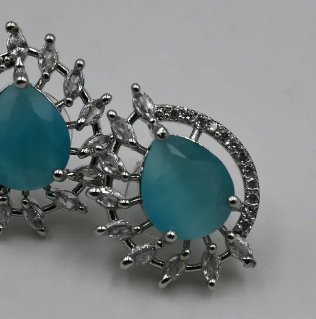 Bond Zircon Blue Studs 3 Bond Zircon Blue Studs