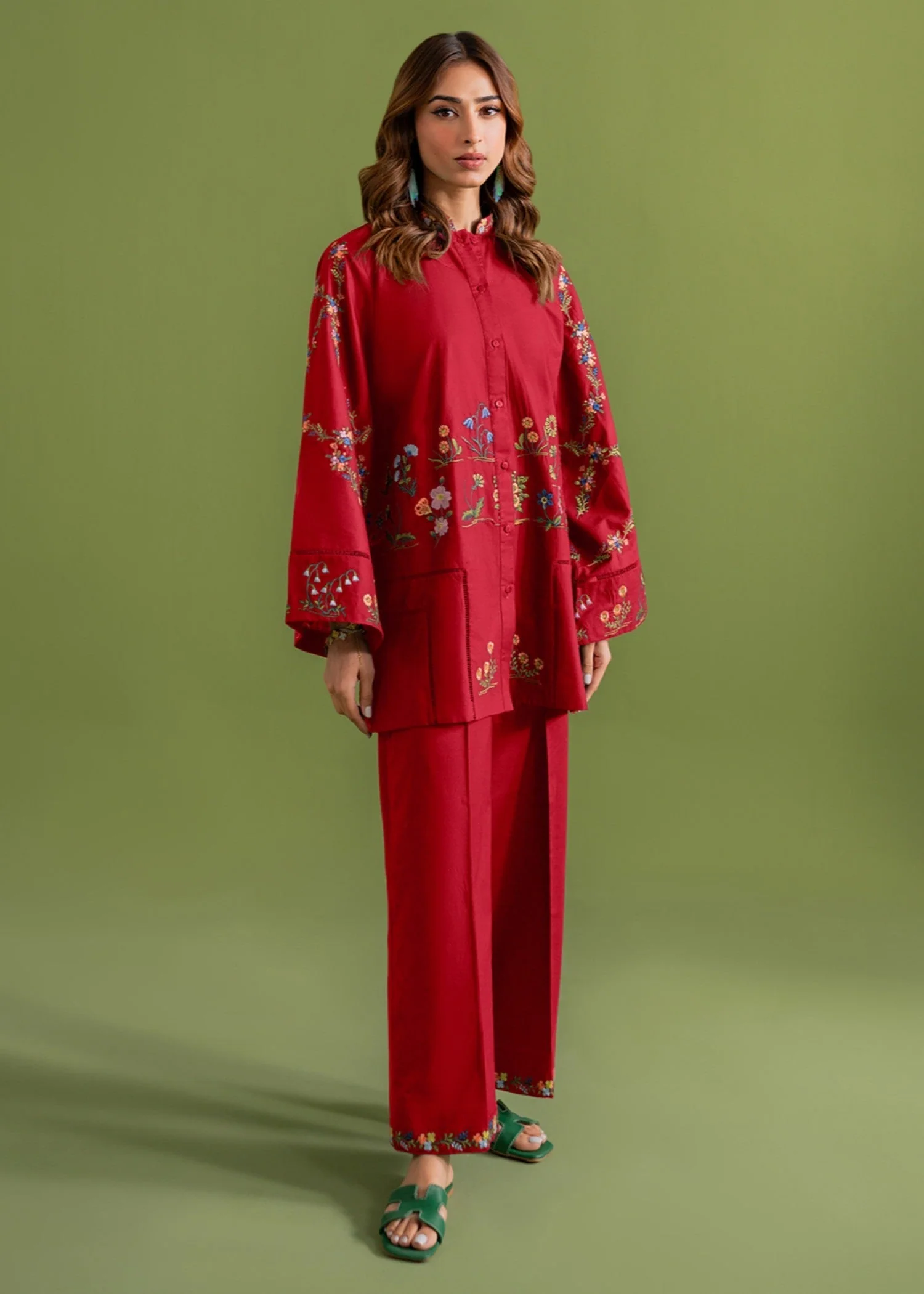 Erya – 2Pc Embroidered Set