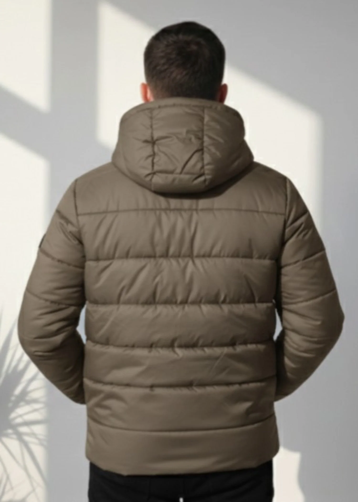Brown Puffer Jacket 9507-3 5 Brown Puffer Jacket 9507-3