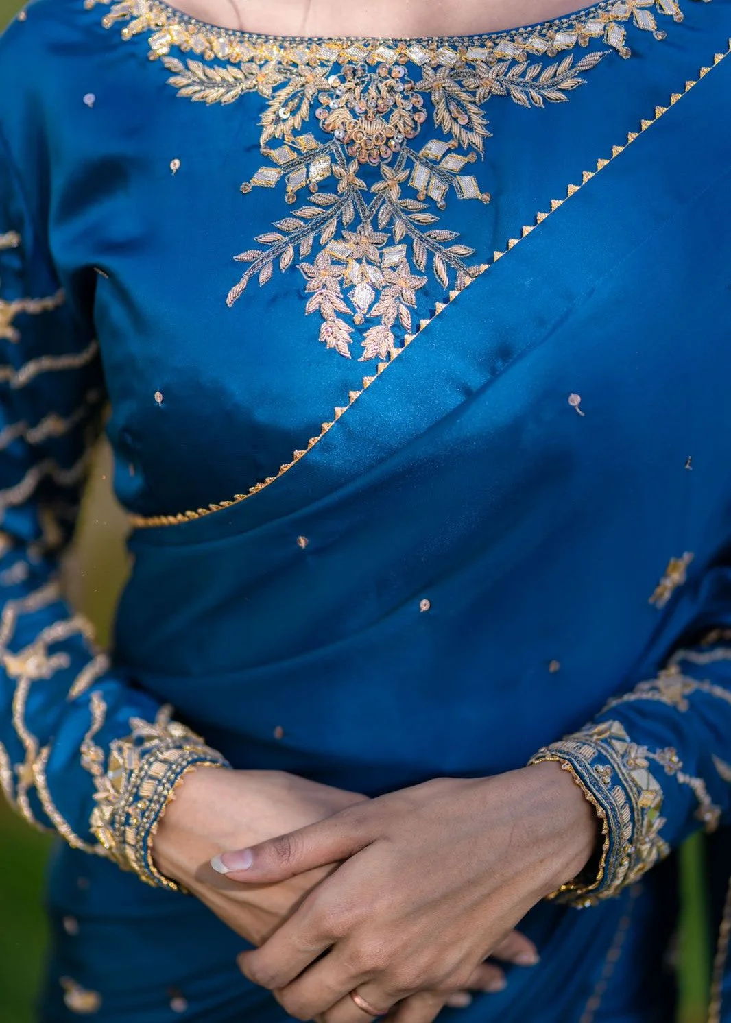 GOTTA WORK SILK SAREE