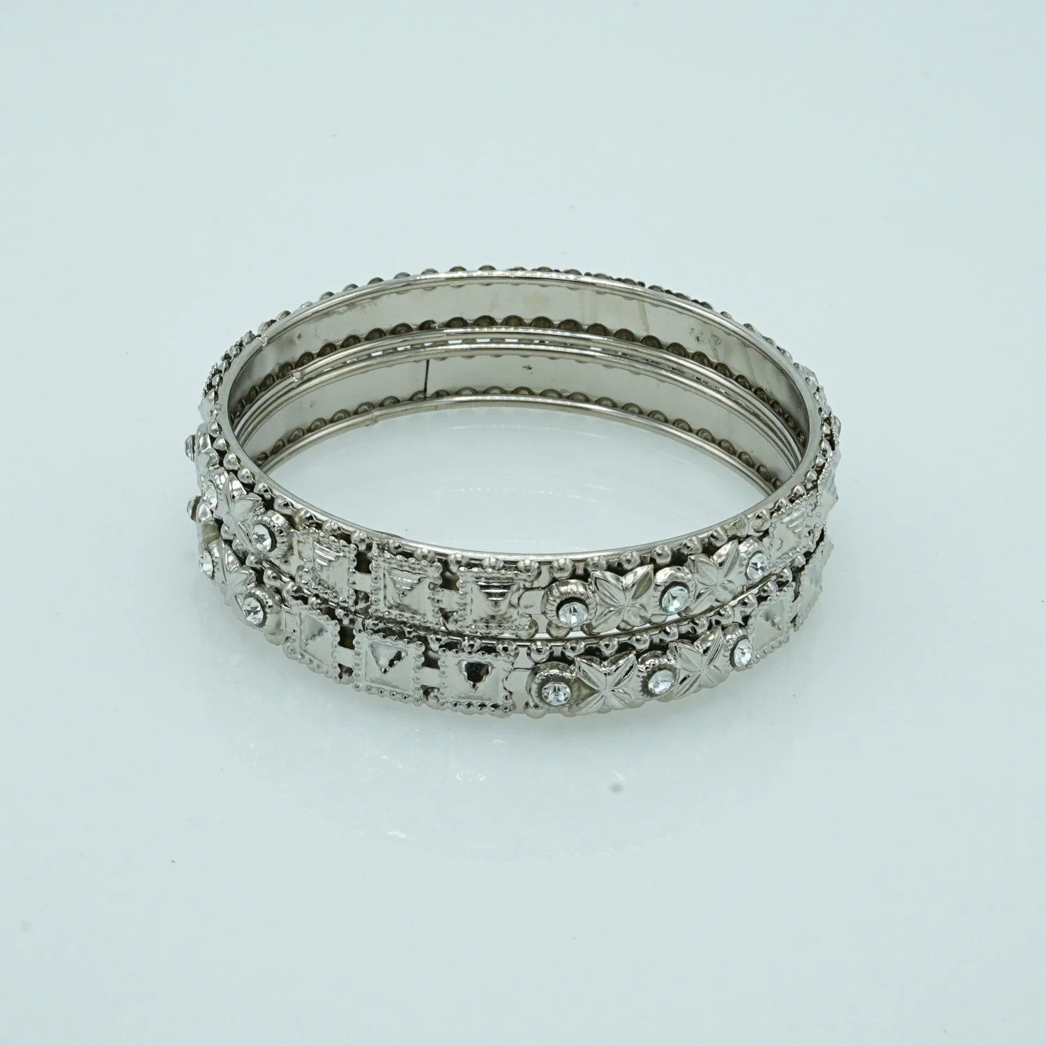 Zaywer | Journey of Grace silver Bangle