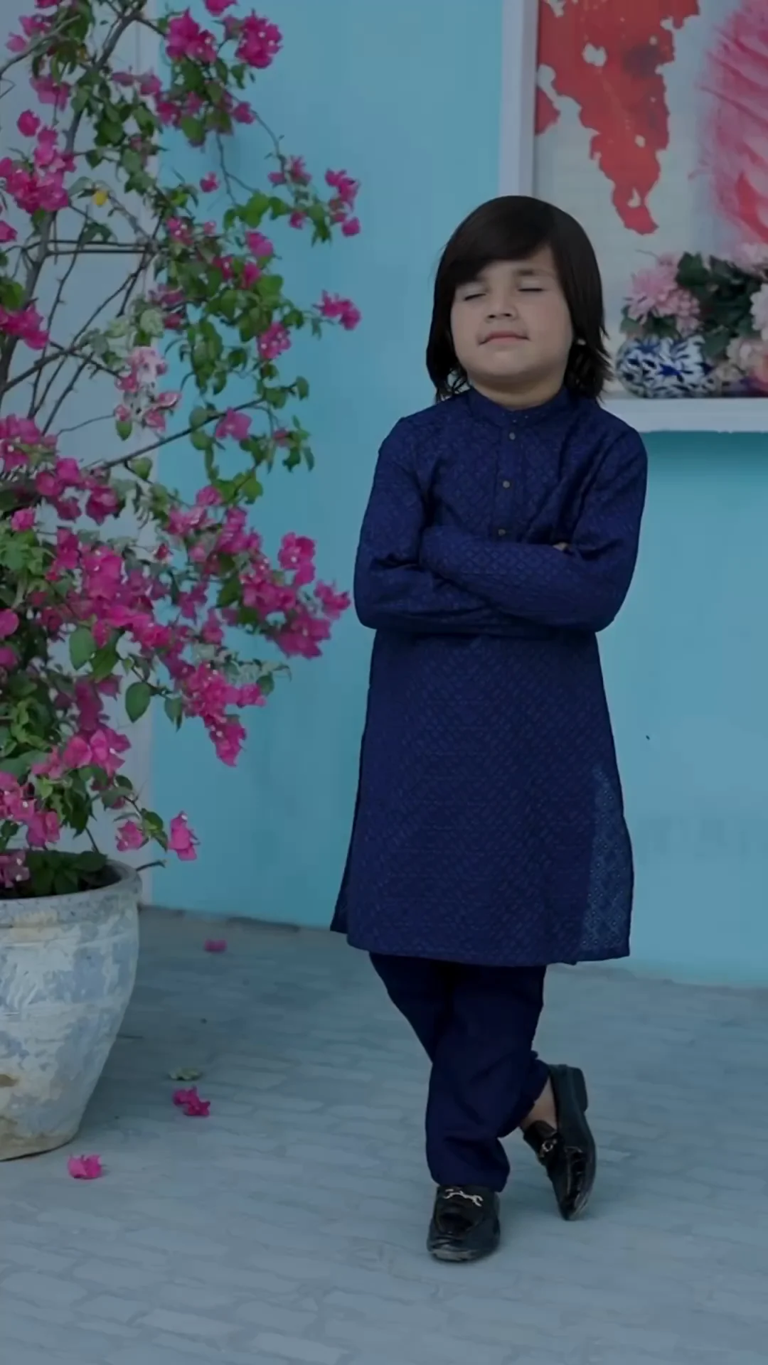 Blue Jay chicken Kurta Trouser - CK 006