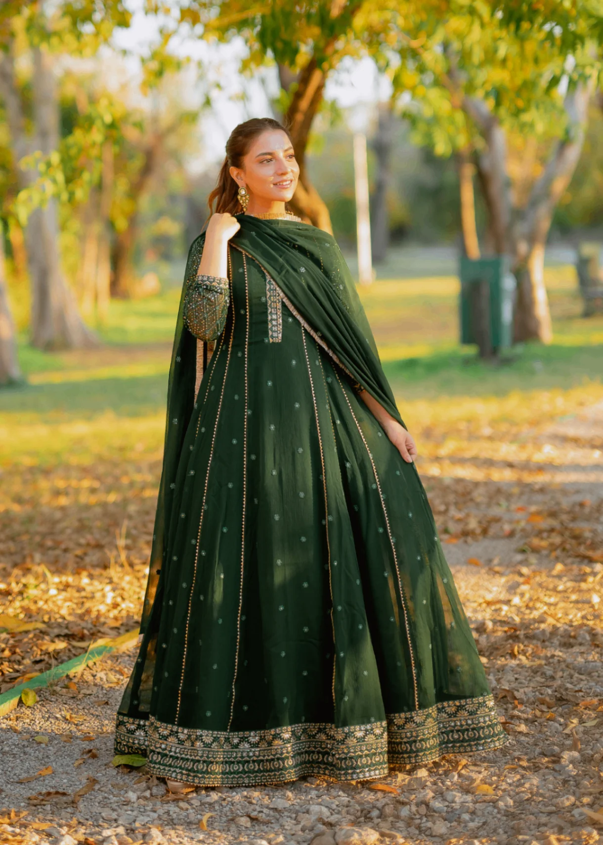 Kashish Kaai Green 3 pieces