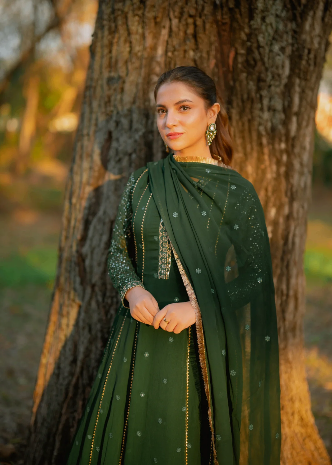 Kashish Kaai Green 3 pieces