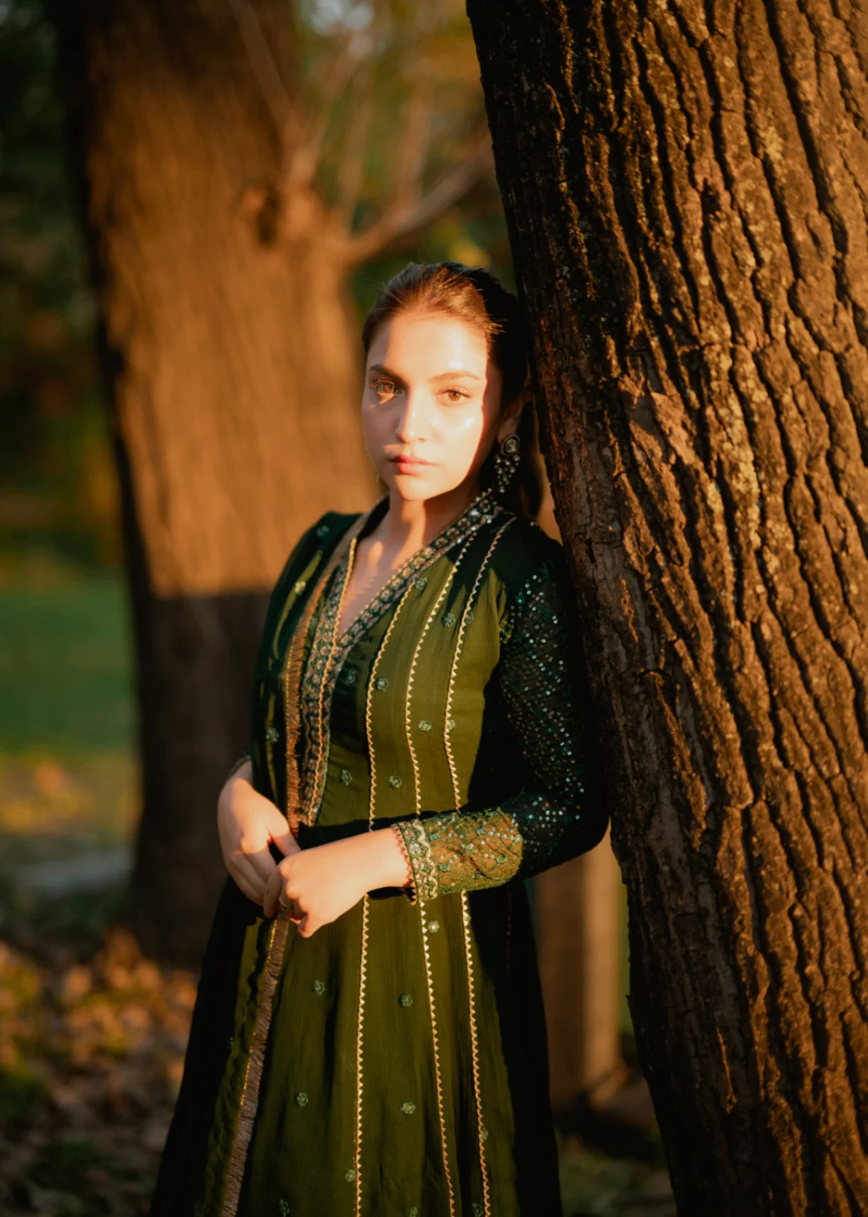Kashish Kaai Green 3 pieces