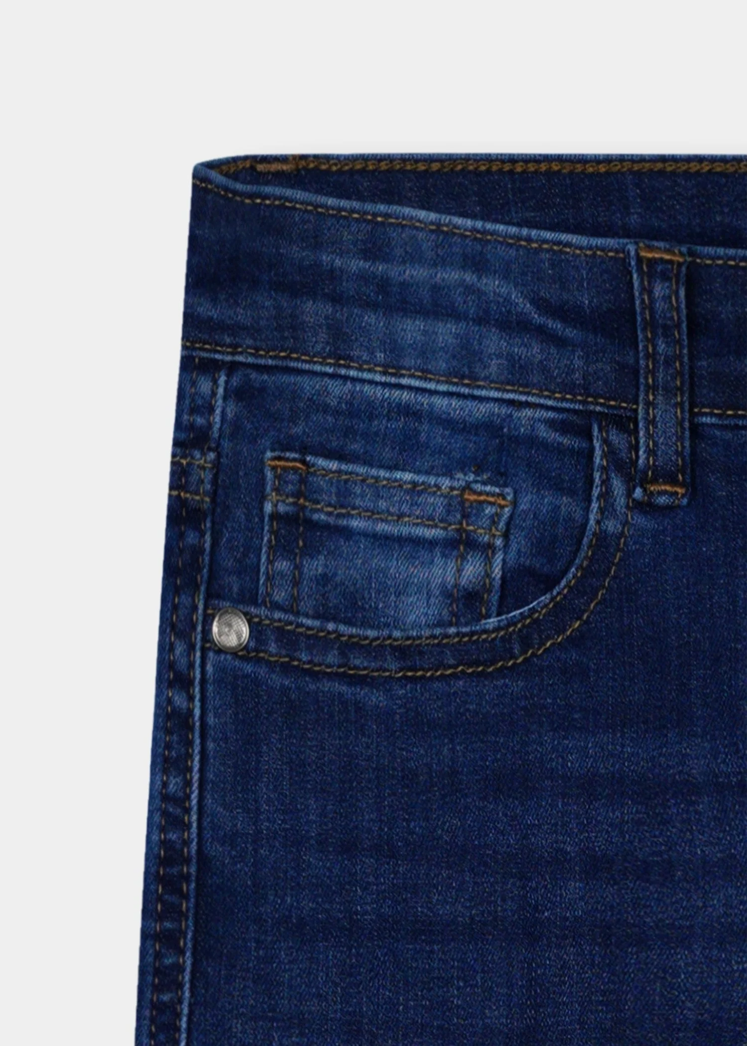6 Pocket Denim Pant Dark Blue