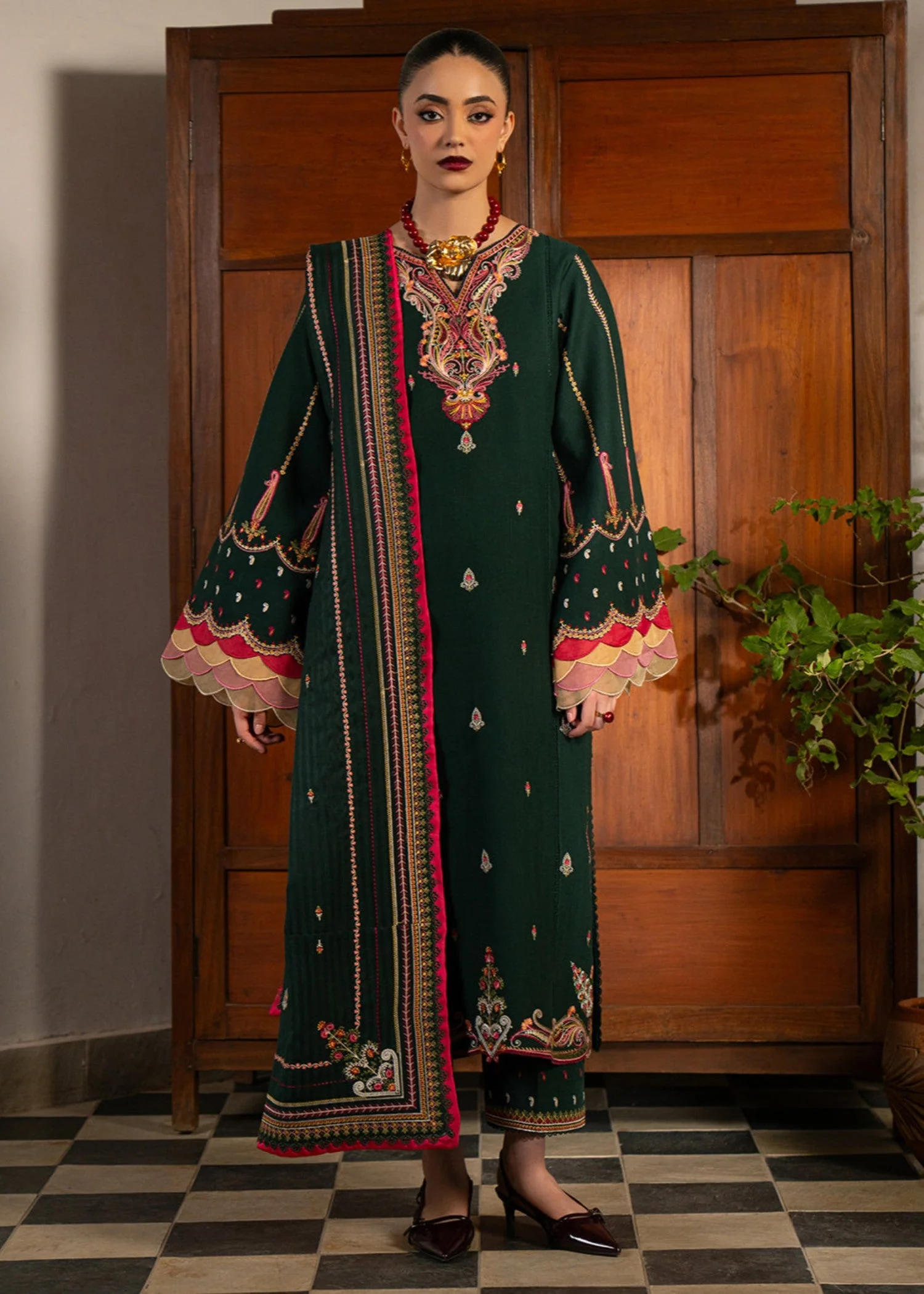 64-B | 3 PC Khaddar