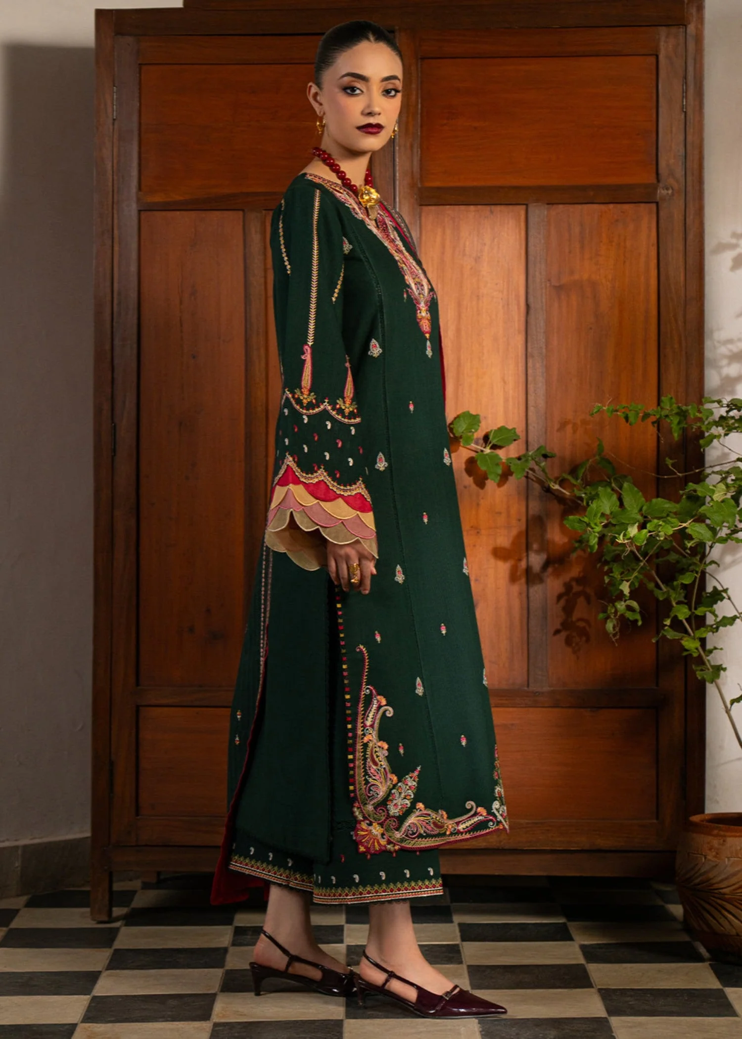 64-B | 3 PC Khaddar