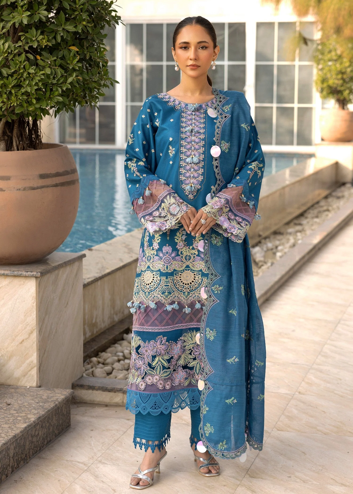 Sapphire Dusk - Luxury Lawn