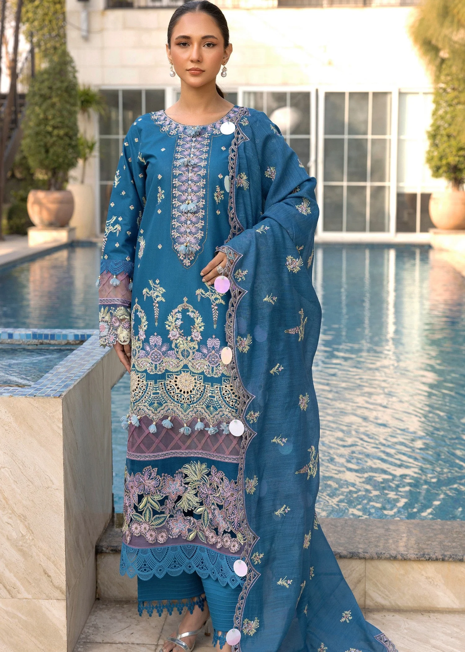Sapphire Dusk - Luxury Lawn
