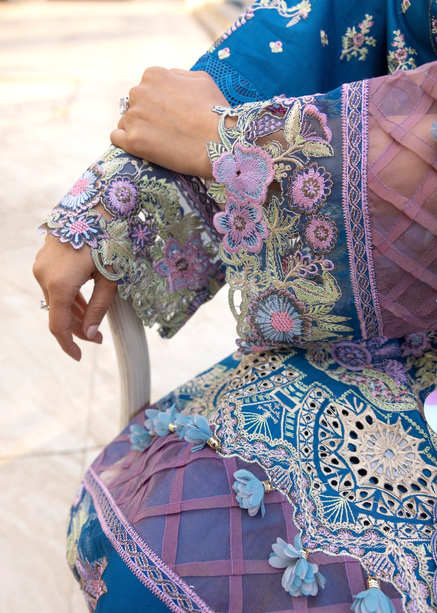 Sapphire Dusk - Luxury Lawn