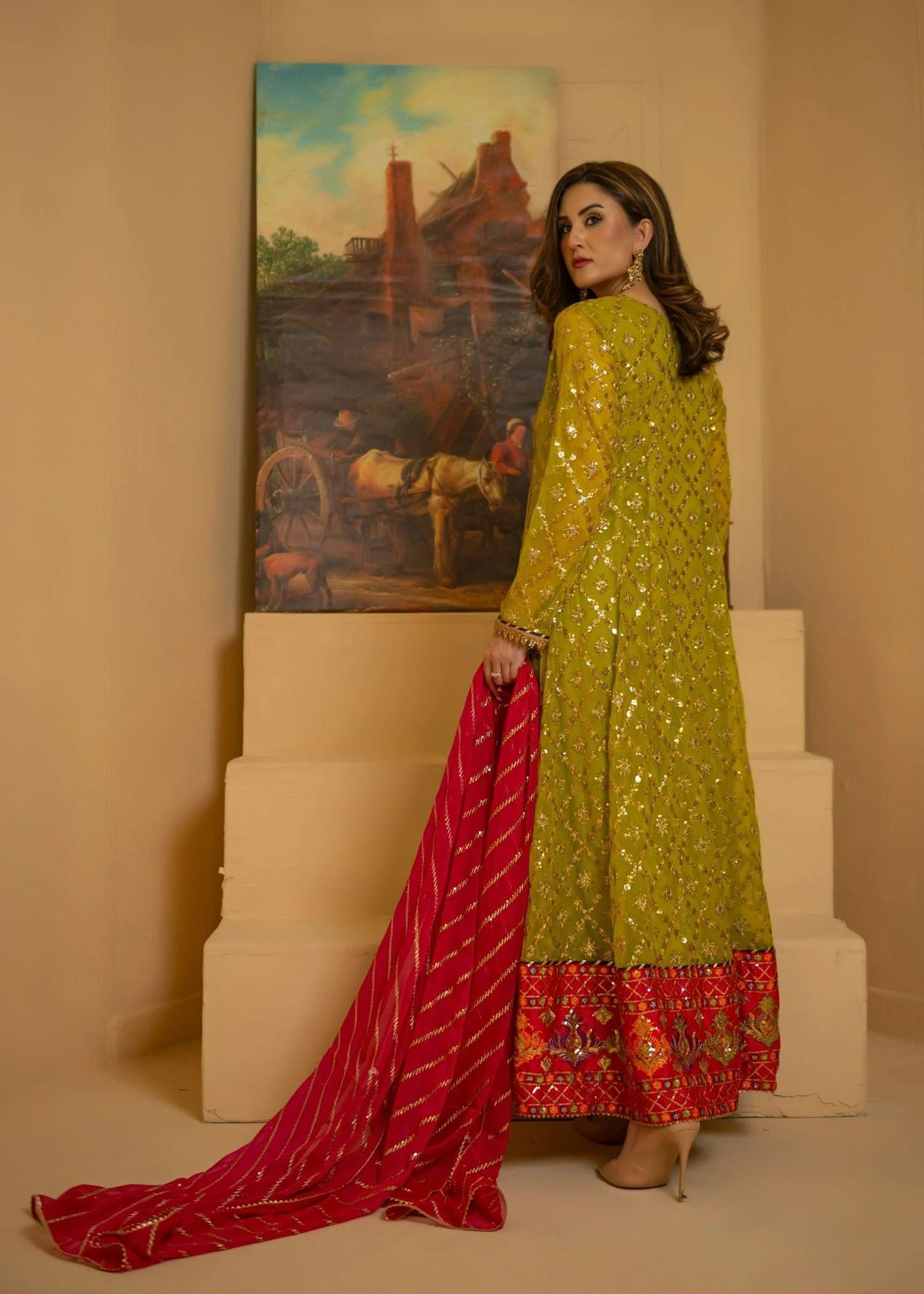 Zarqa-Lime Green