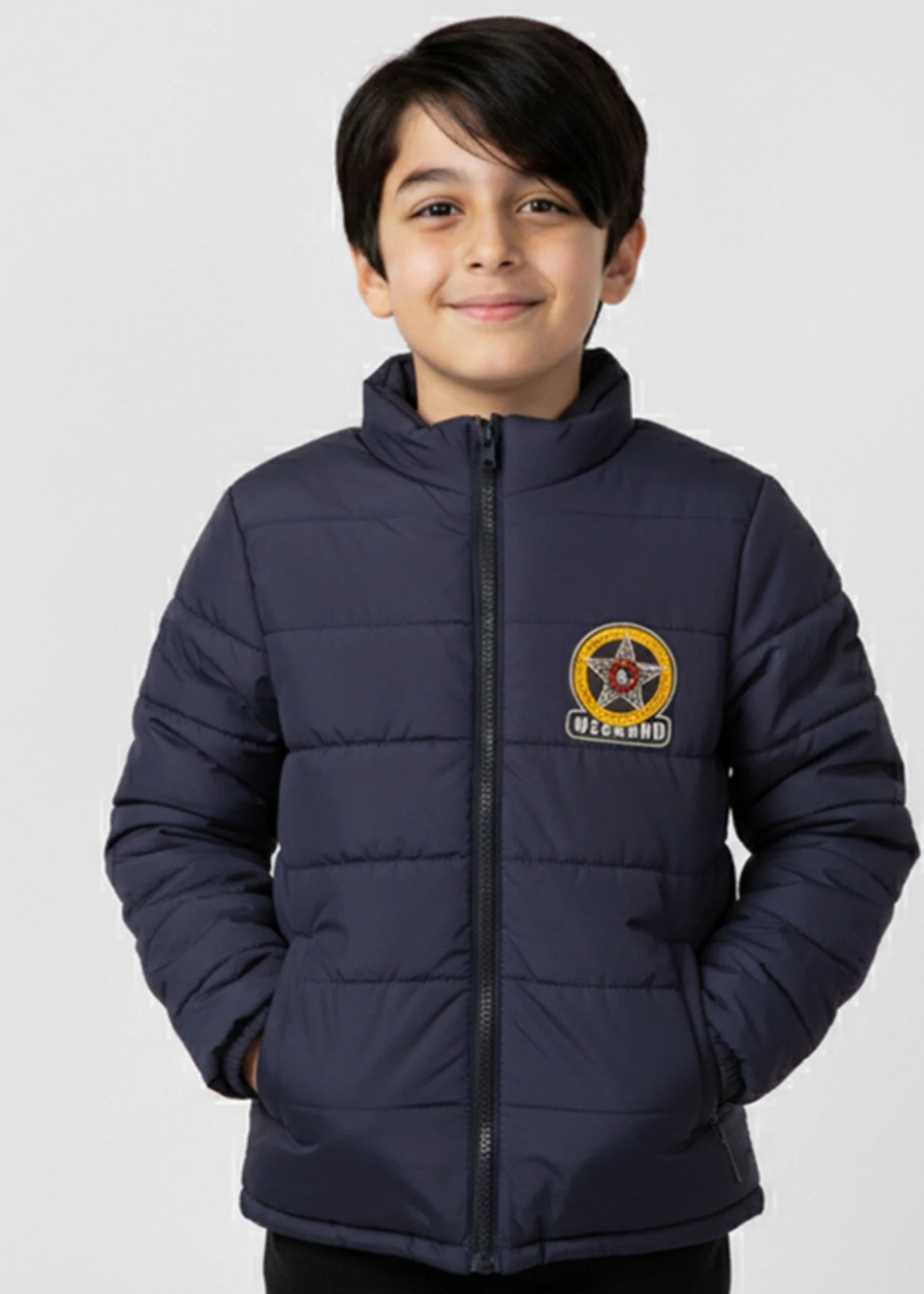 Navy Boys Jacket-9012