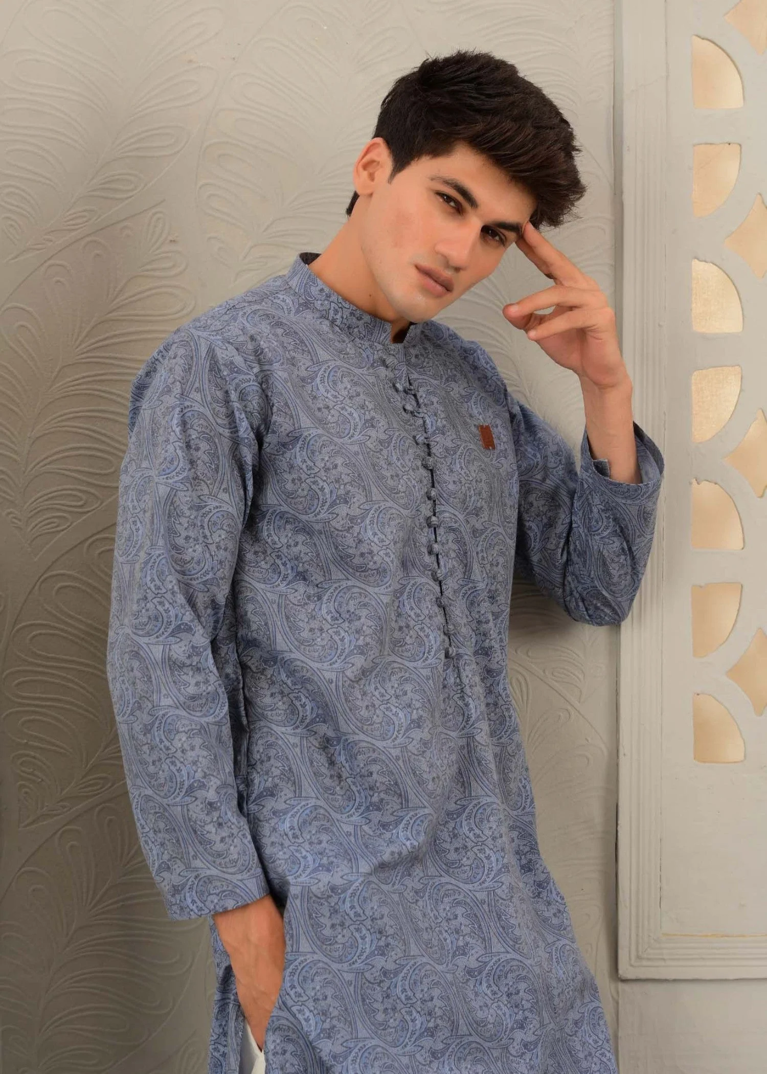 Khuwab Monochrome -Kurta