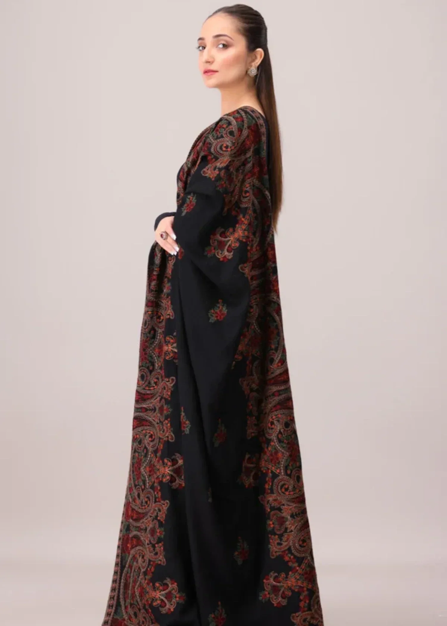 MDS-103 WINTER RAW SILK SHAWL