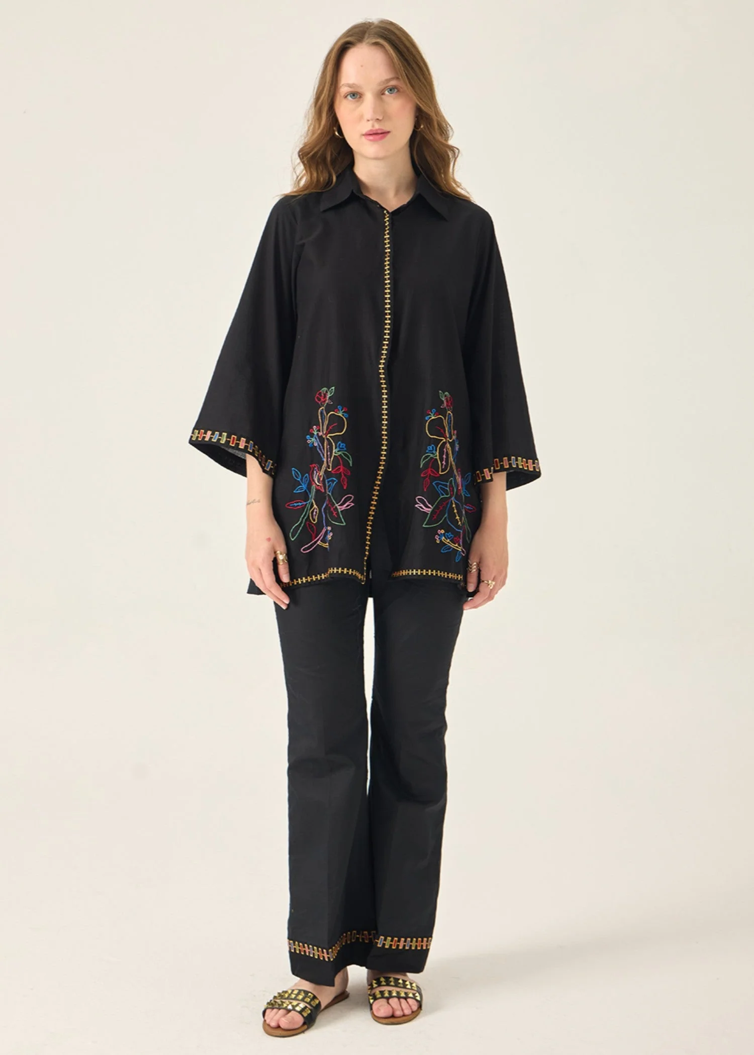 Elara – Embroidered 2Pc Co-ords Set