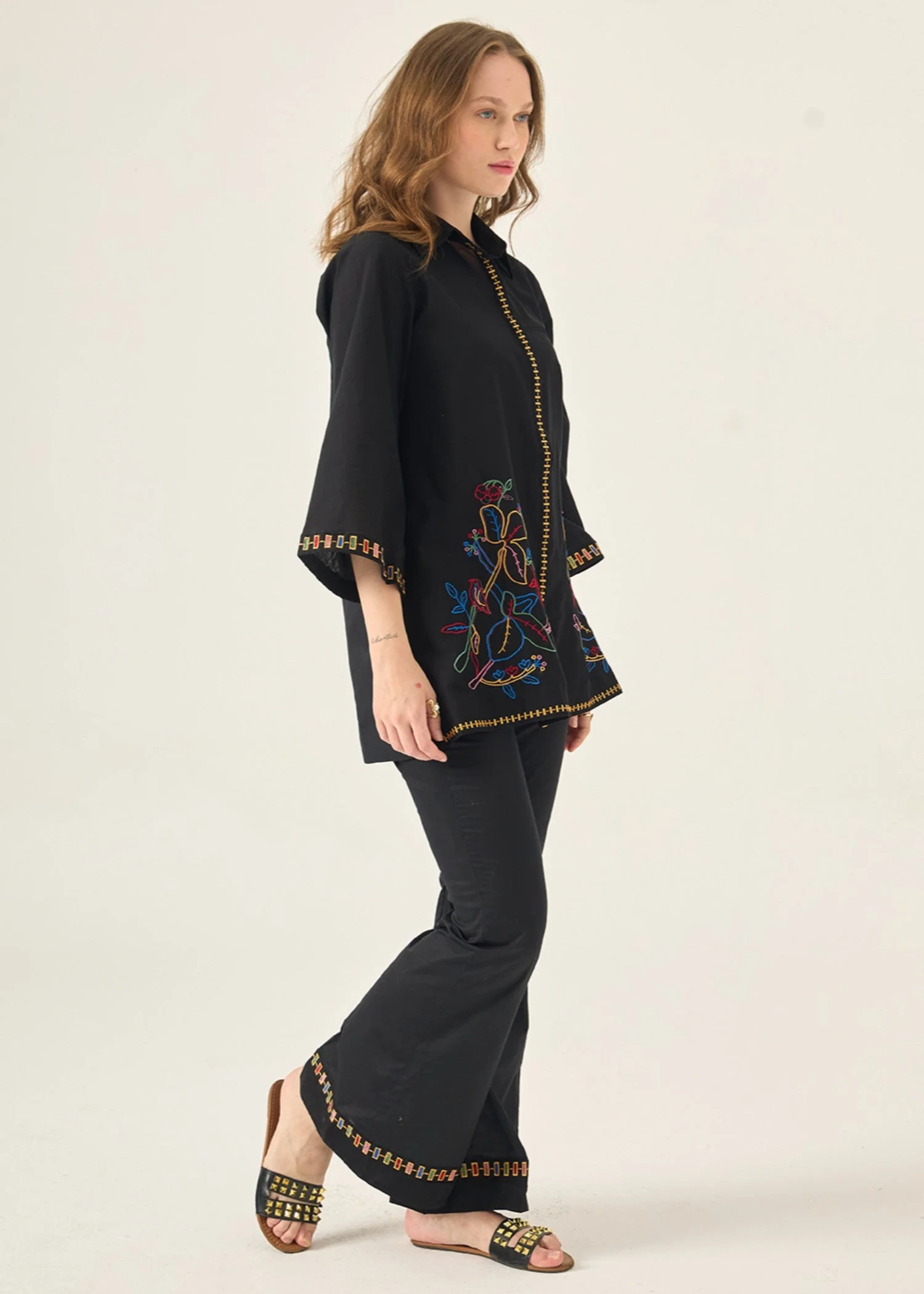 Elara – Embroidered 2Pc Co-ords Set