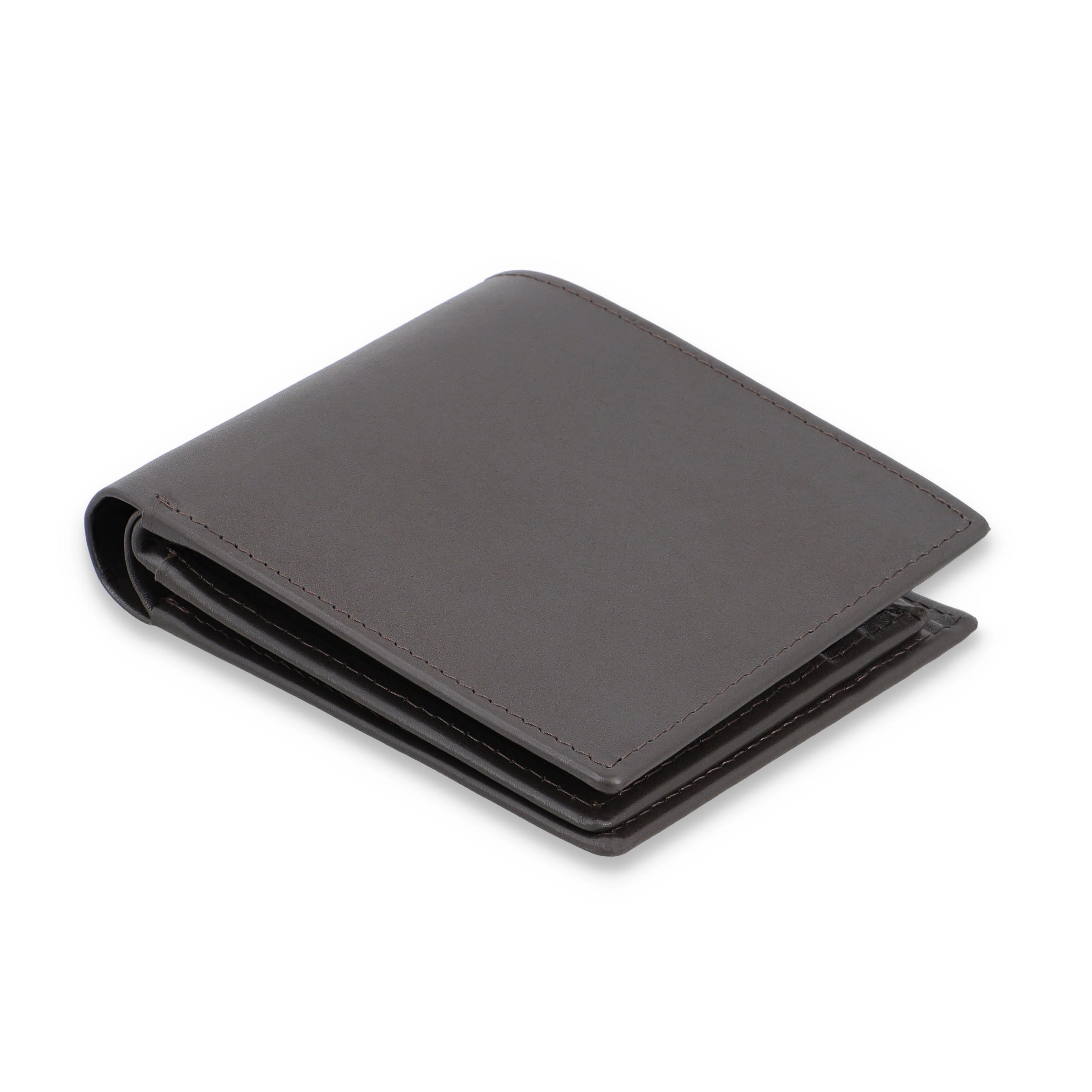 Premium Leather grey Smooth & Premium Wallet For Men (MW0163-023)