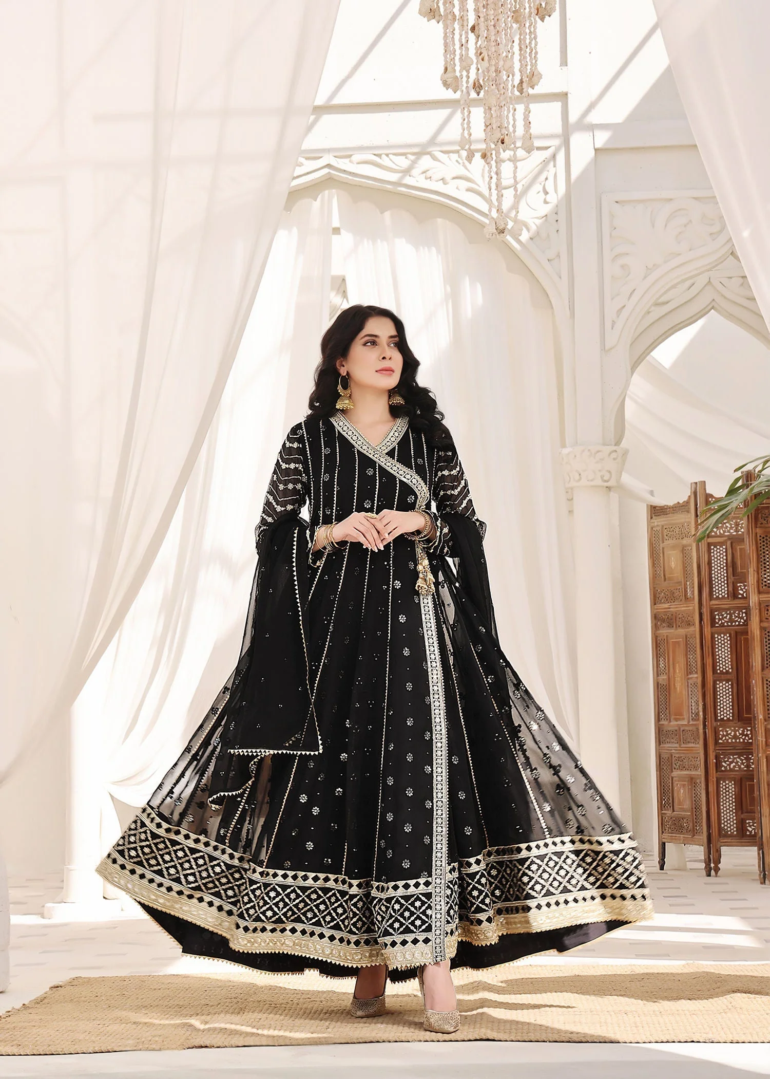NAYAAB-Black 3 pieces