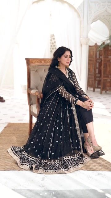 NAYAAB-Black 3 pieces