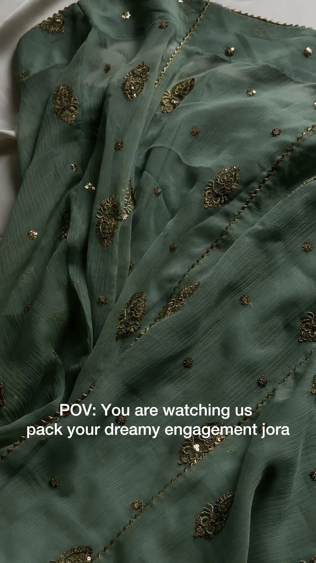 Gulnaar- Pastel Green
