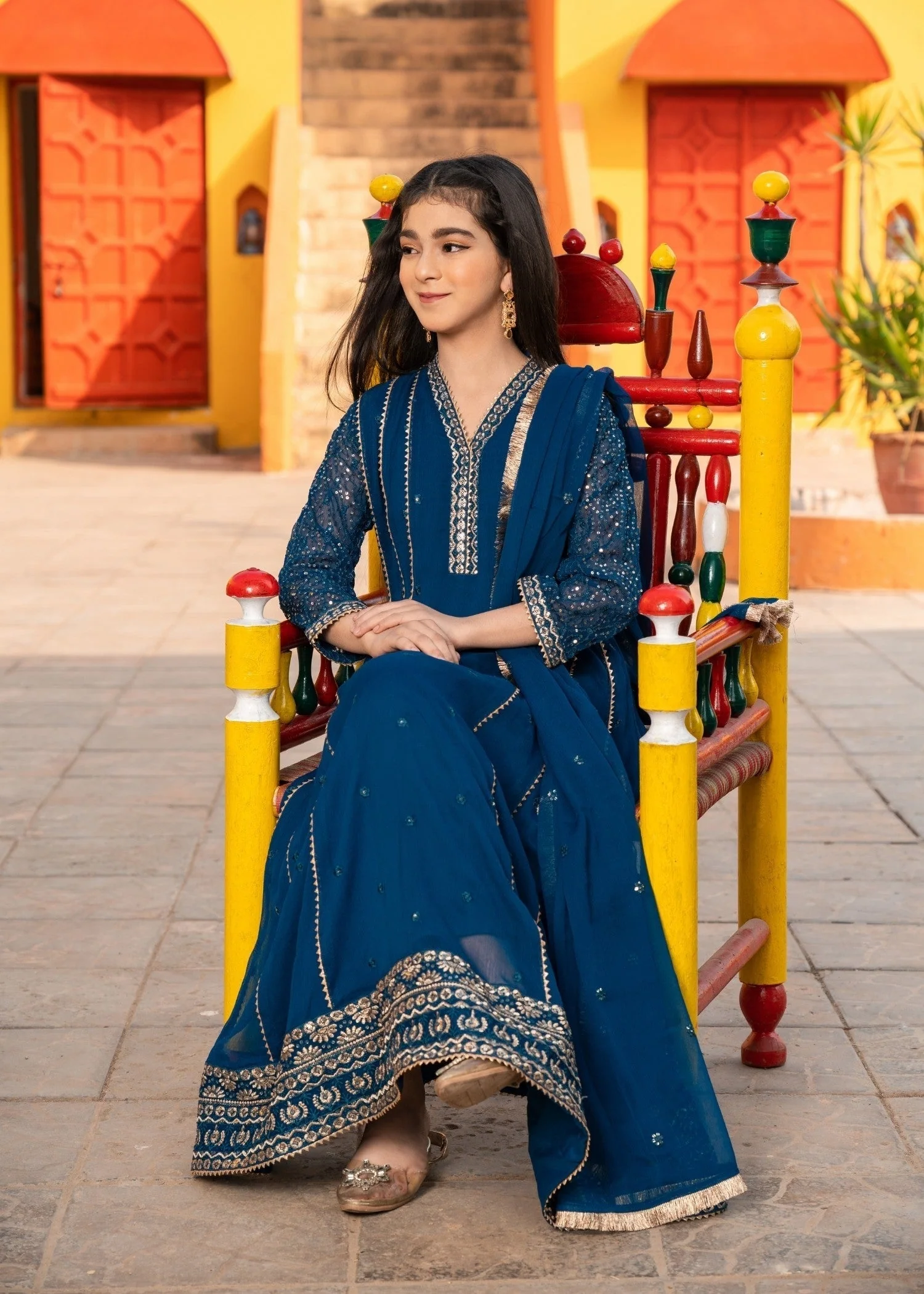 Kashish Kids Peacock 3 pieces