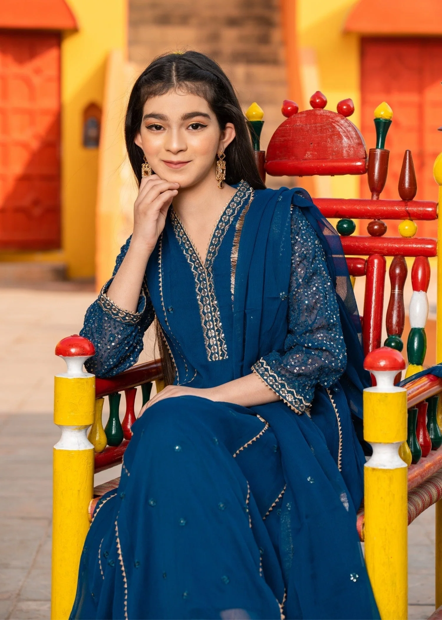 Kashish Kids Peacock 3 pieces