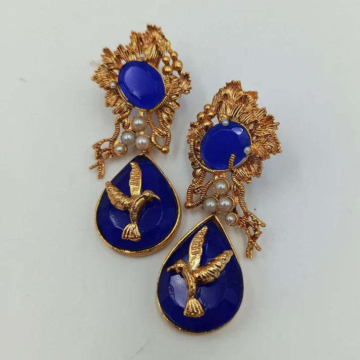 Eagle Designed Turkish Earrings