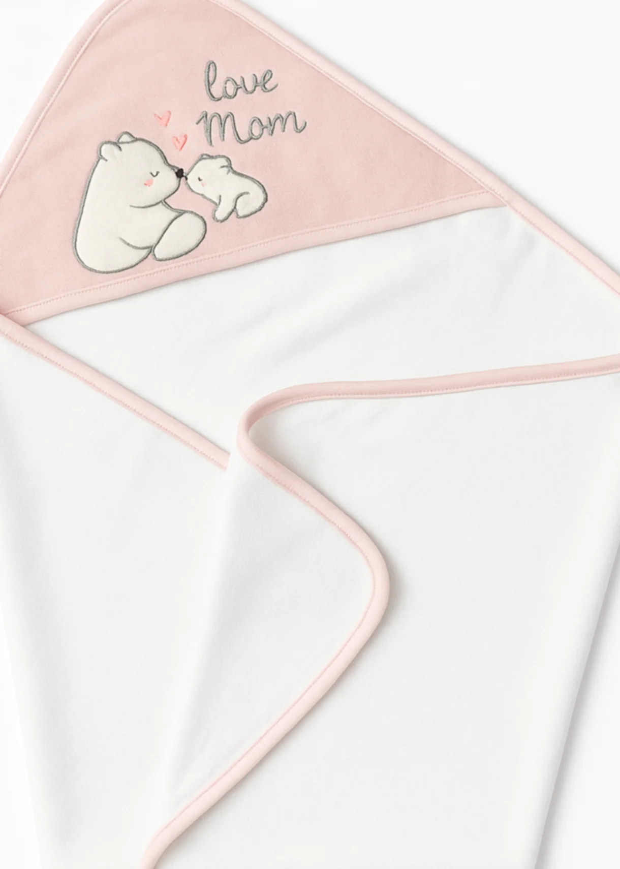 Cotton Terry Baby Hooded Towel (Made in Thailand)