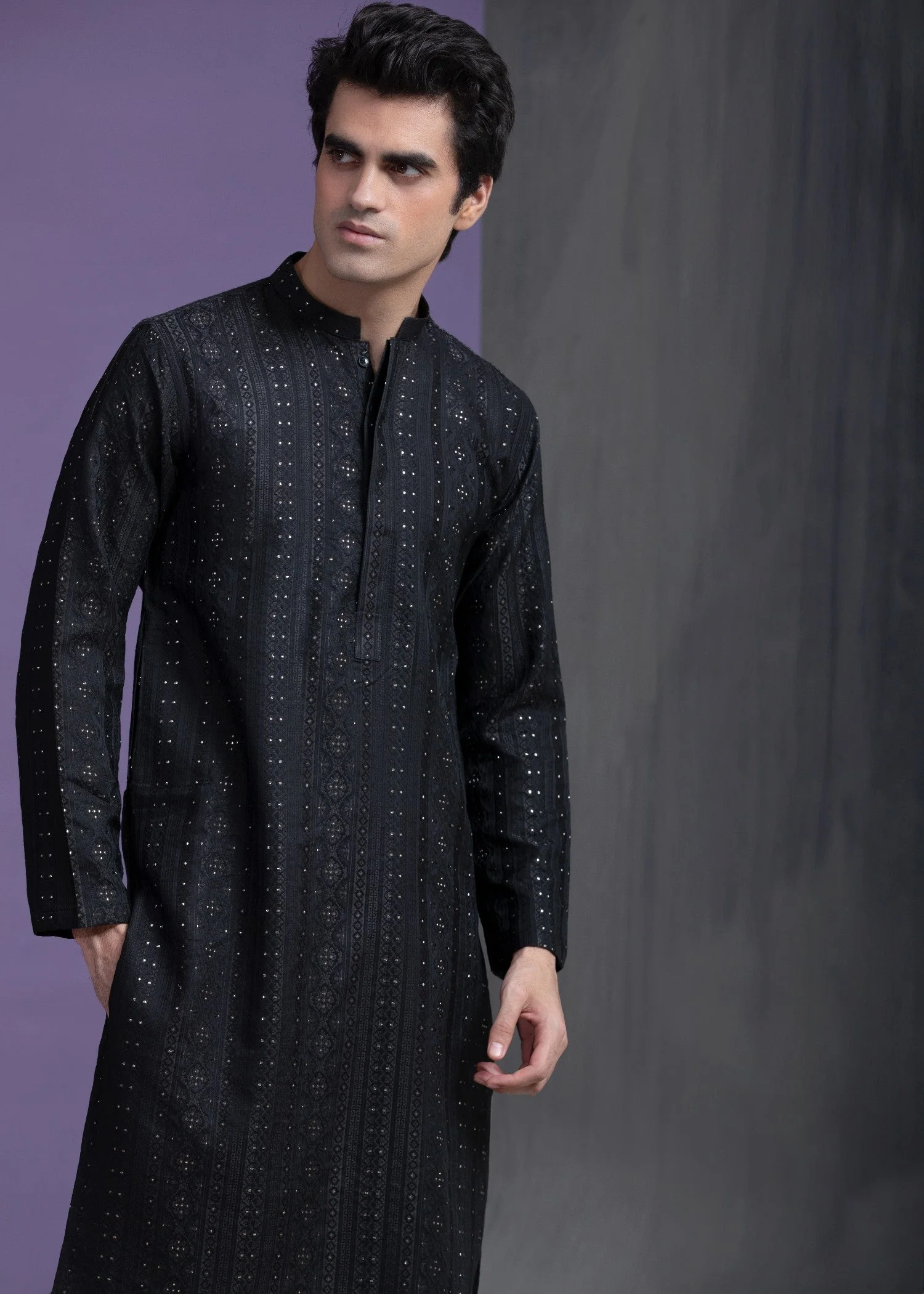 Black & Gold Zari all handwoven cotton/silk jacquard set 4 Black & Gold Zari all handwoven cotton/silk jacquard set