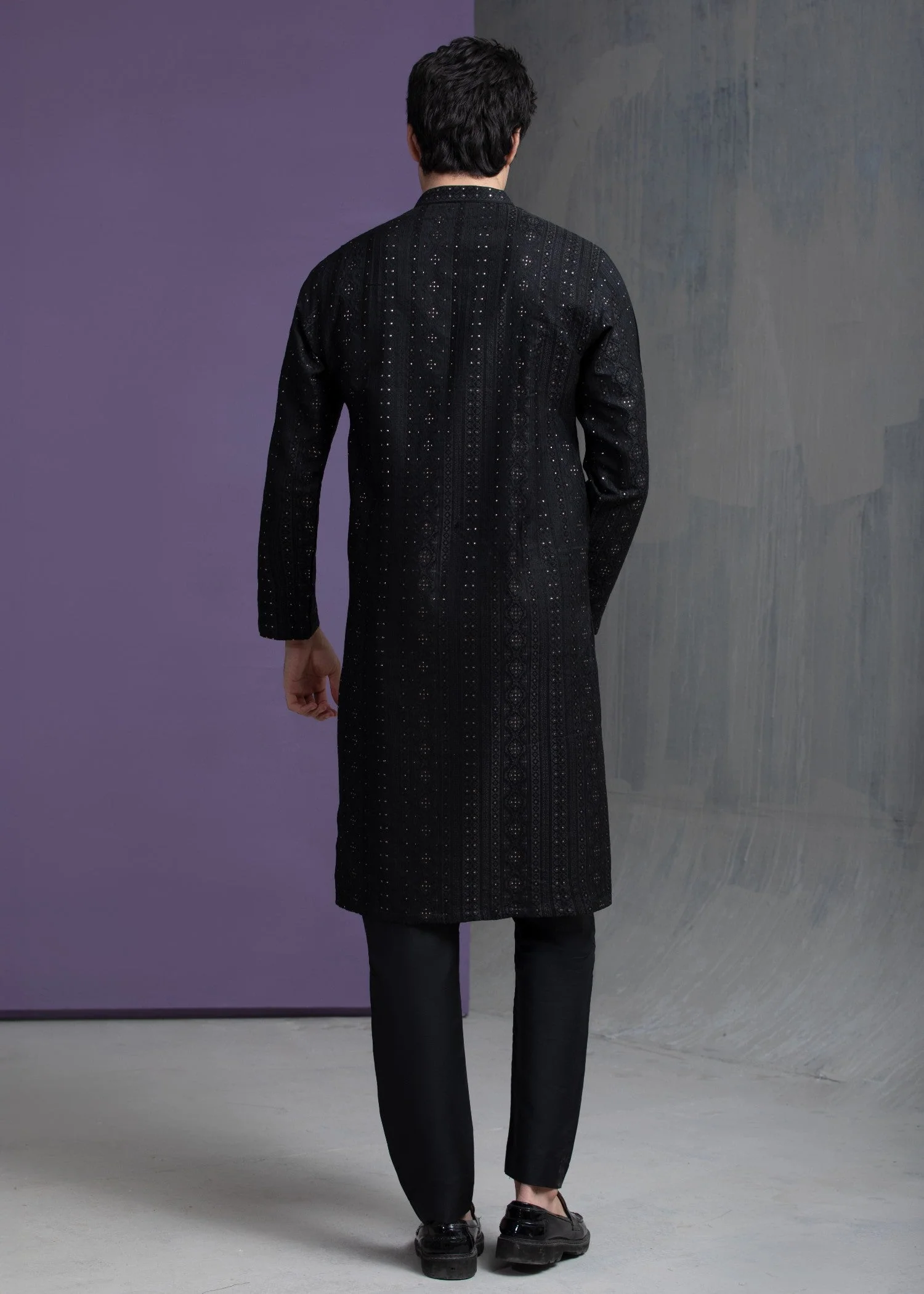 Black & Gold Zari all handwoven cotton/silk jacquard set 5 Black & Gold Zari all handwoven cotton/silk jacquard set