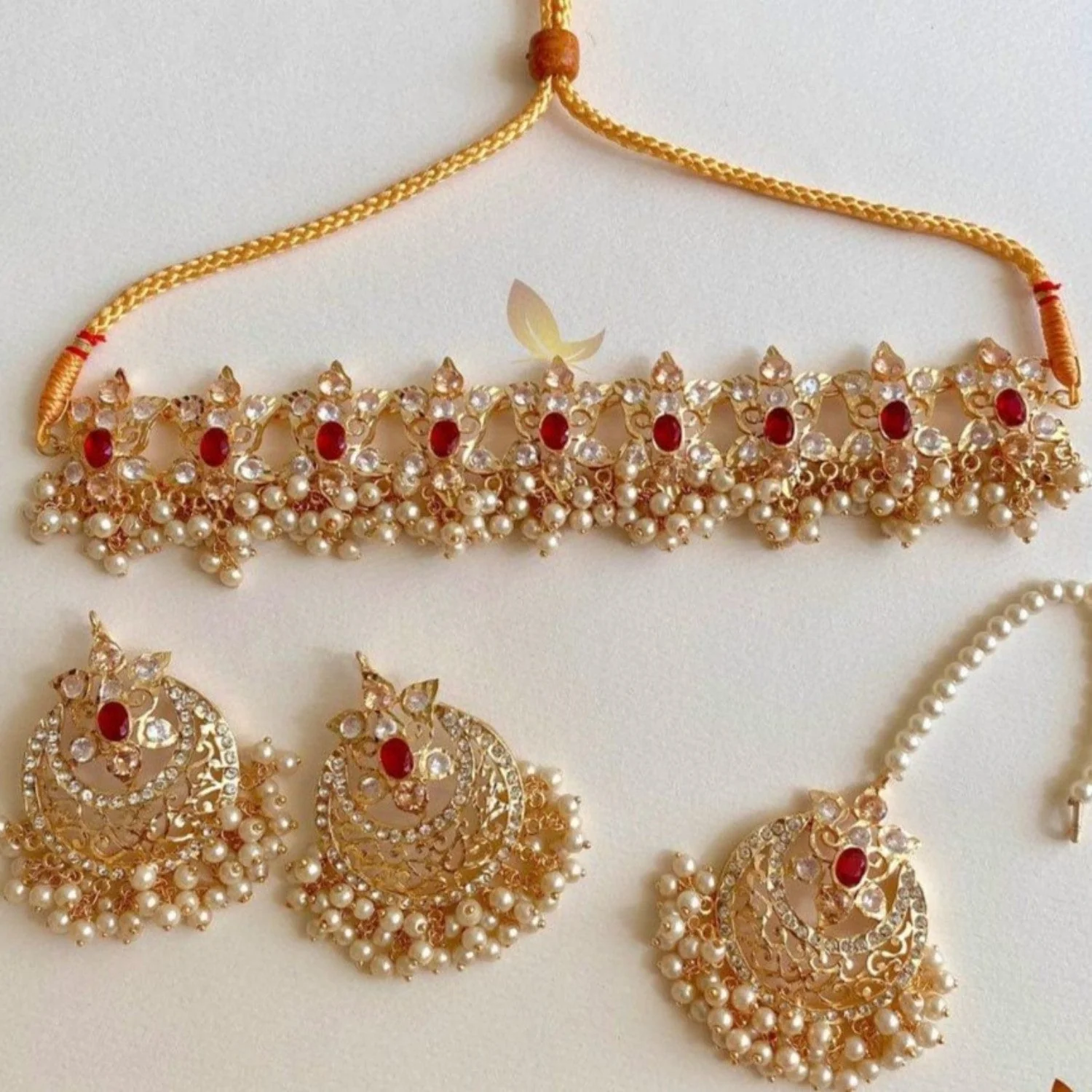 NECKLACE-0920 - Red