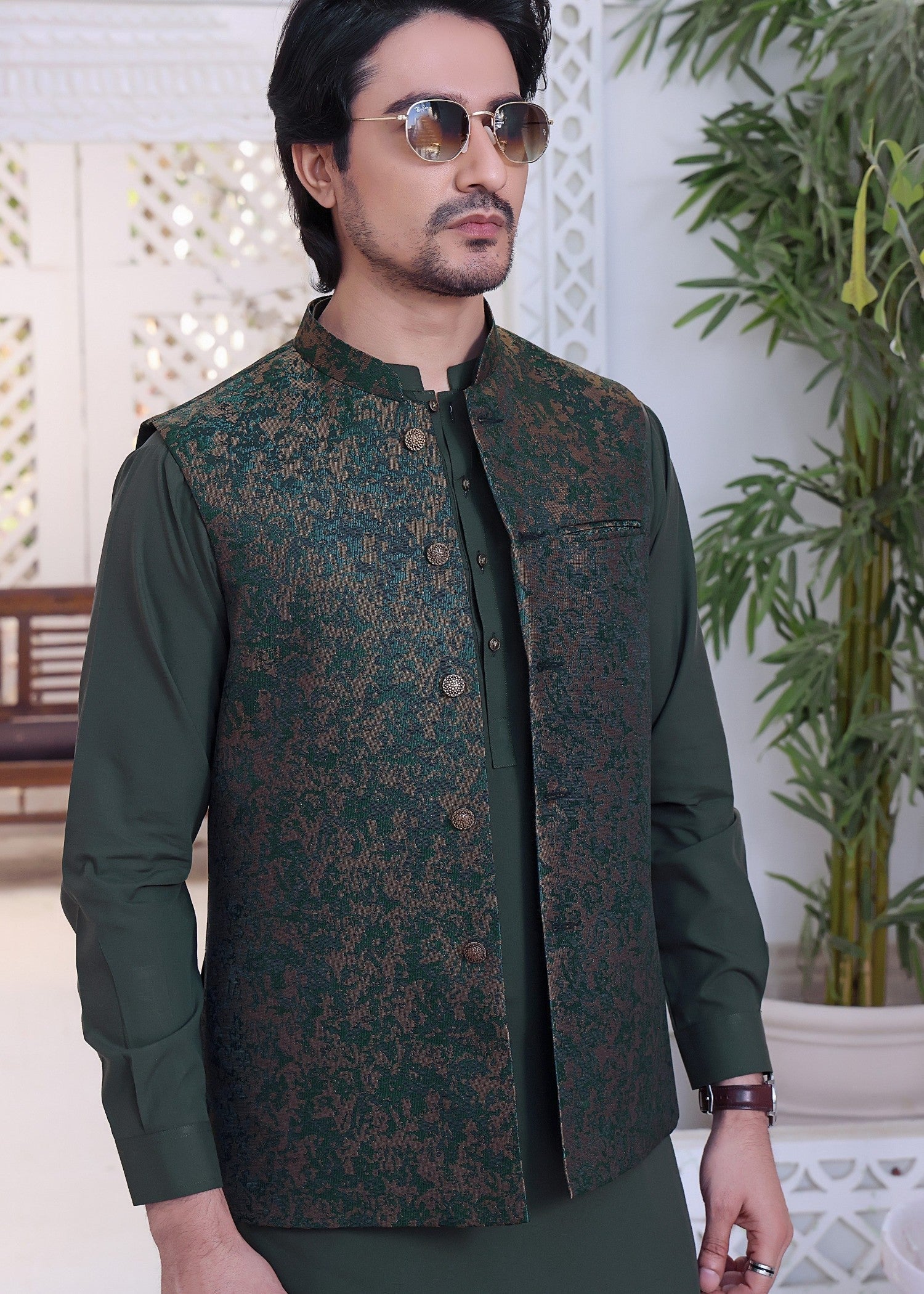 (3 Pc) Basil Green