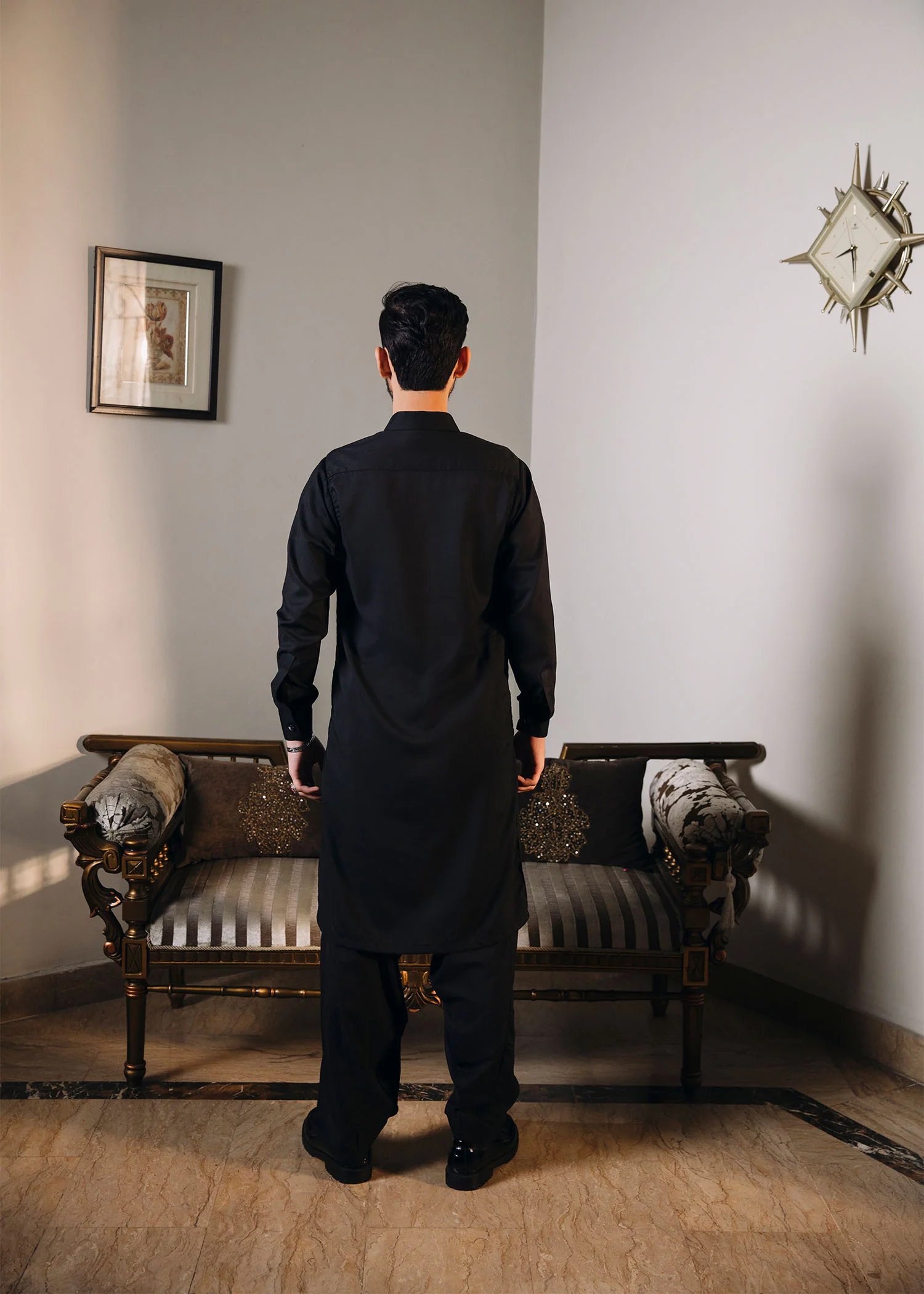 Black Shalwar kameez