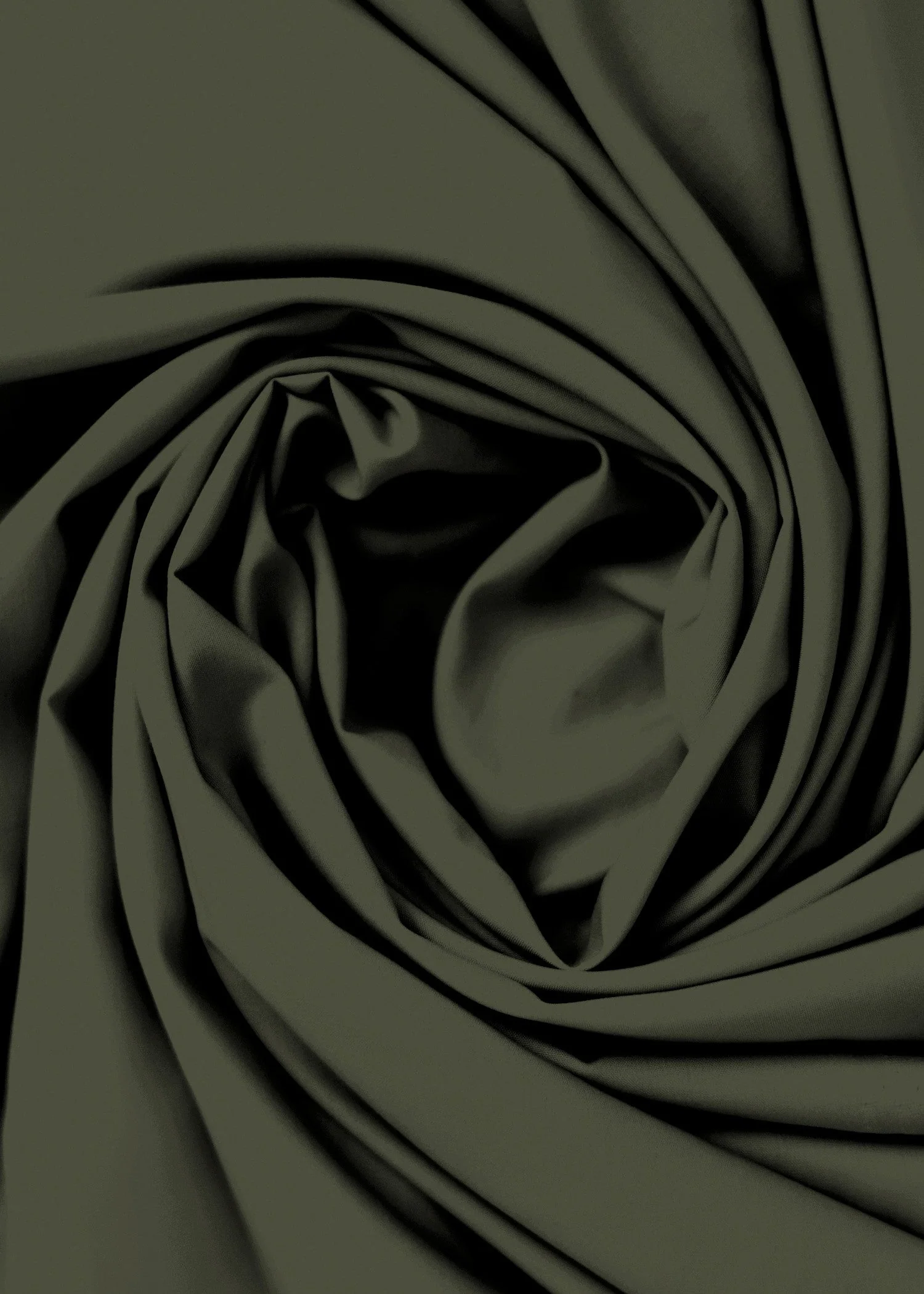(Sarkhail Fabrics) Mens unstiched- Classic Hard- Moss Green