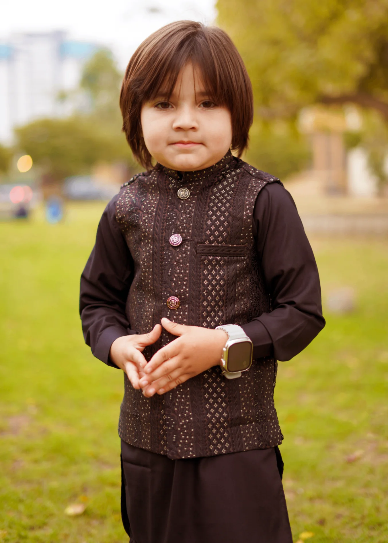 Brown Waistcoat Suit EW51 3 Brown Waistcoat Suit EW51