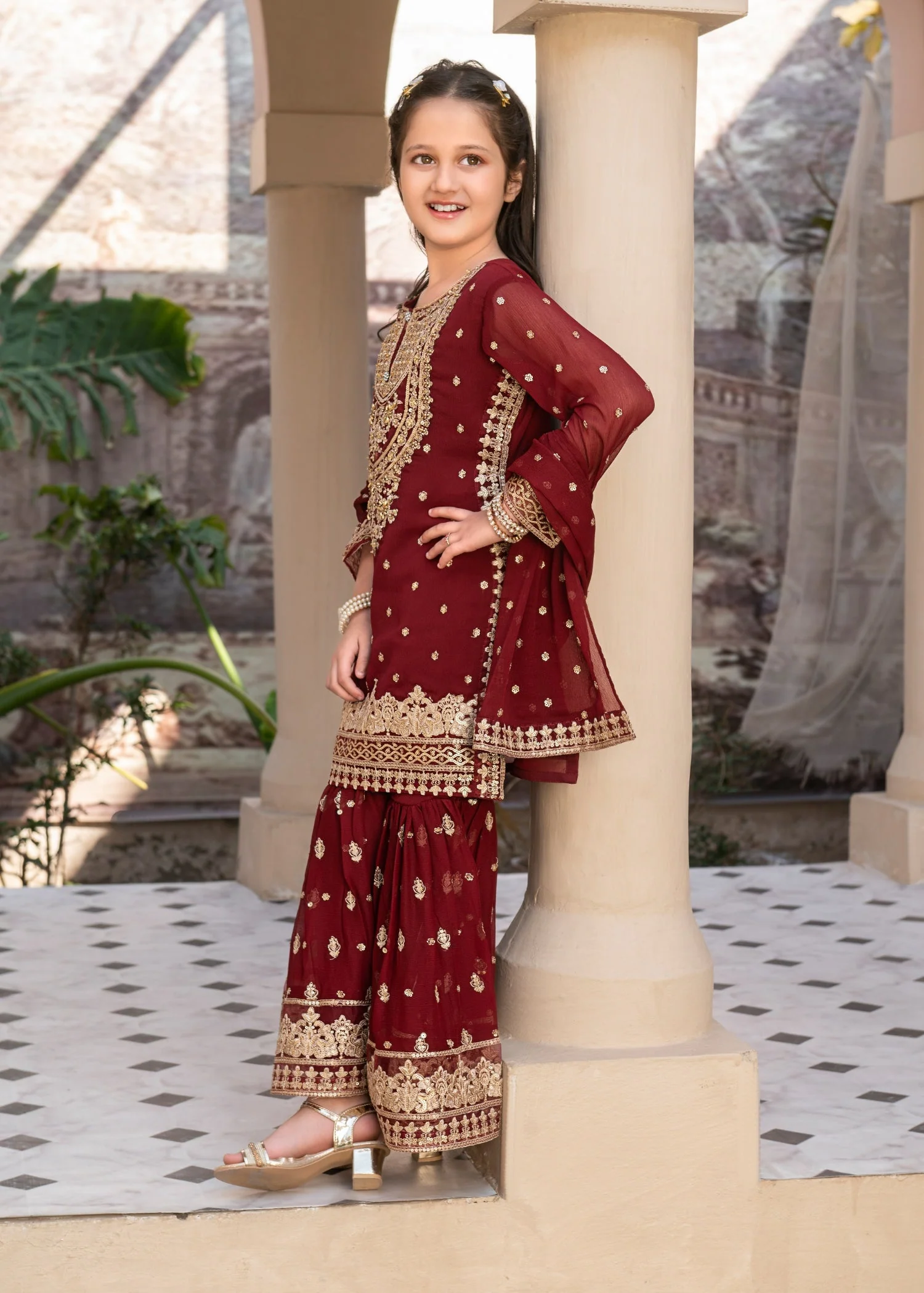 AL-3837 - Maroon kids