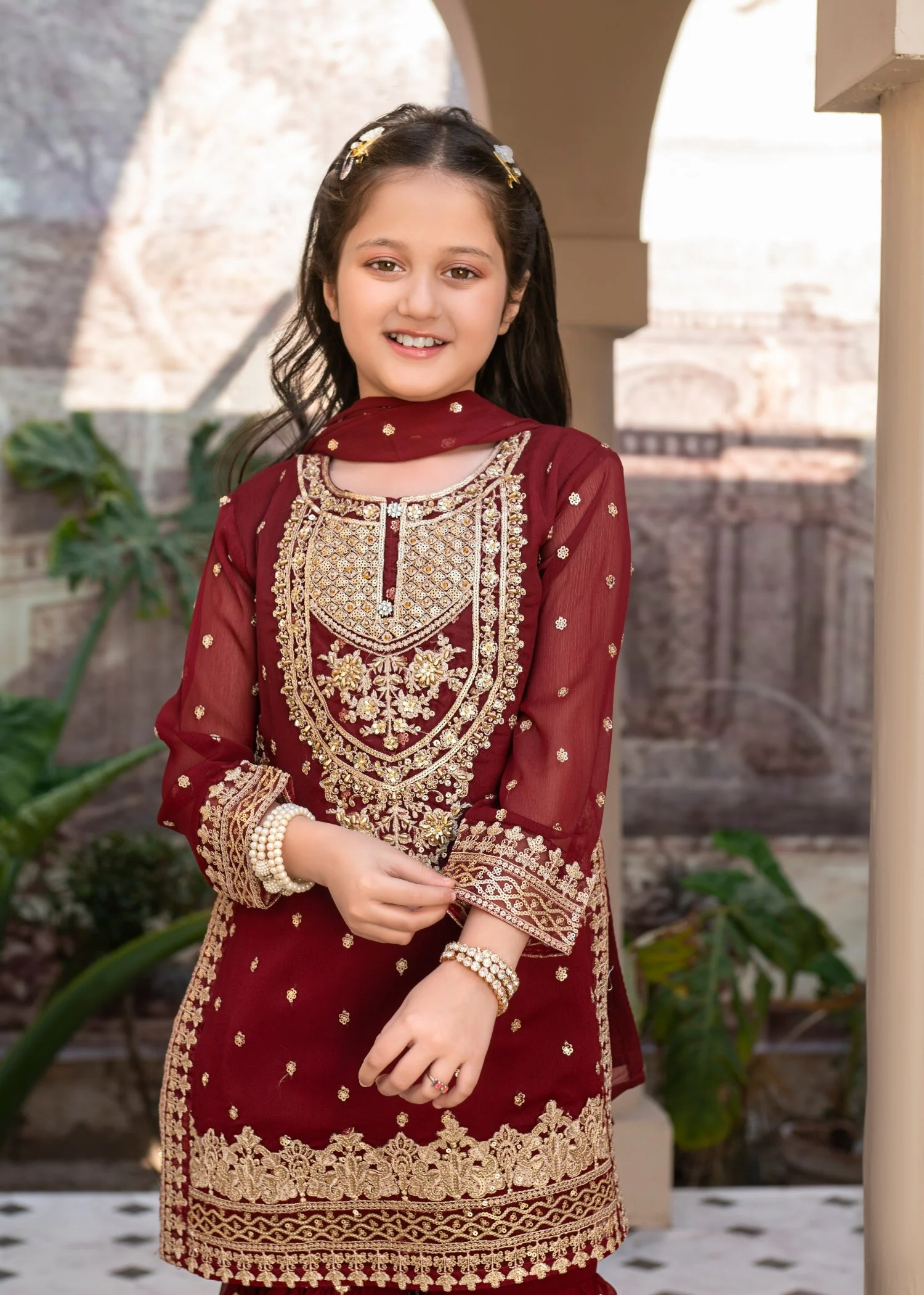 AL-3837 - Maroon kids