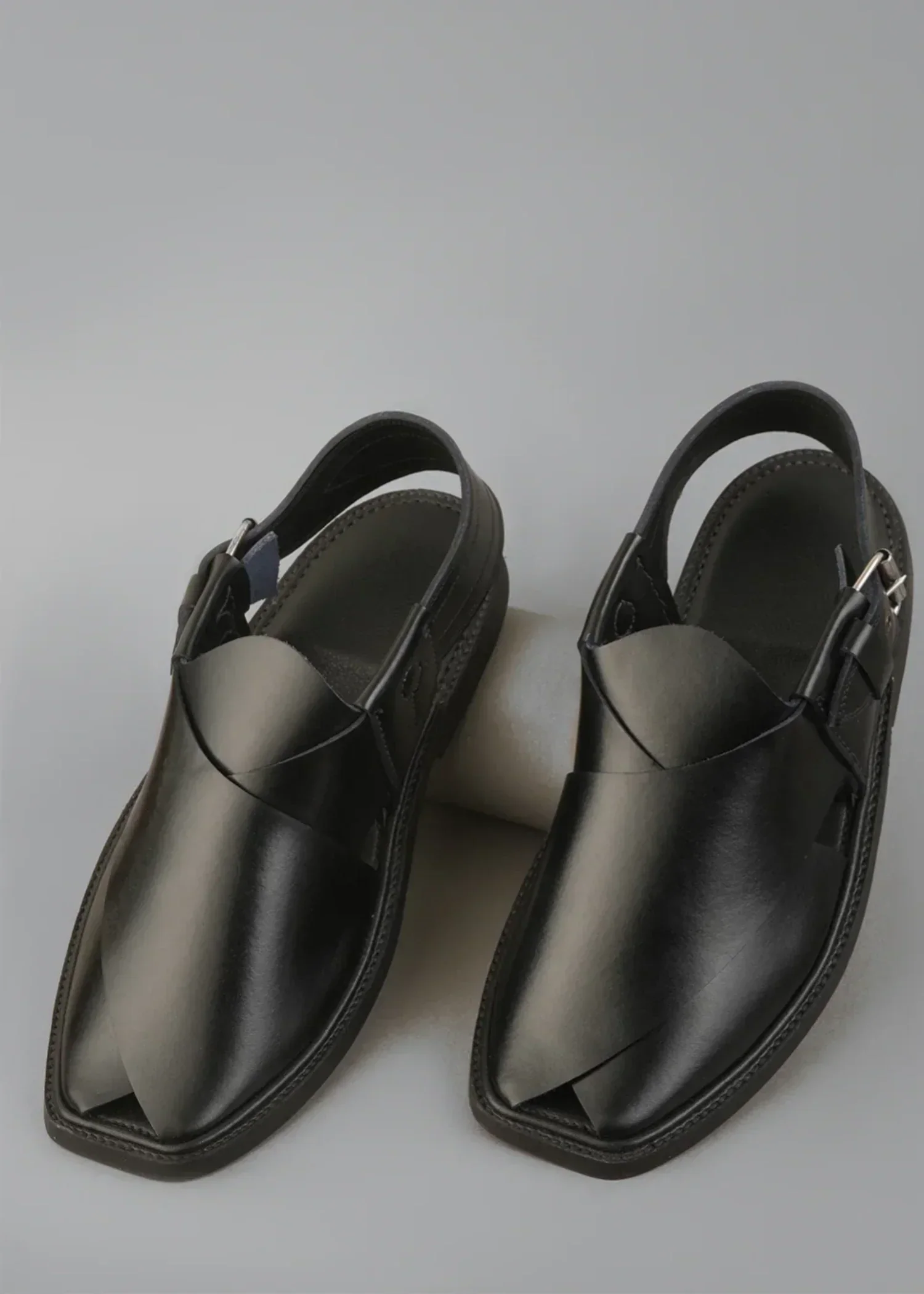 Peshawri Chappal (Charsadda) Black